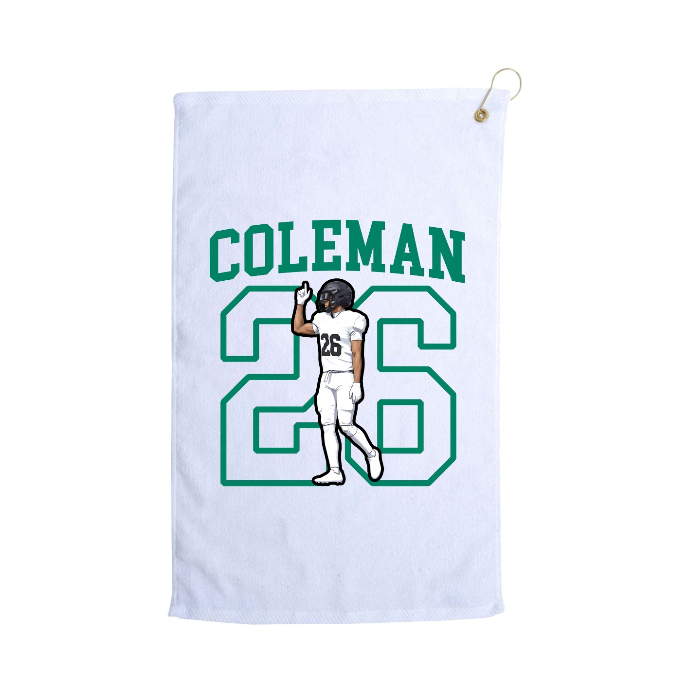 Golf Towel — Shirsey in White