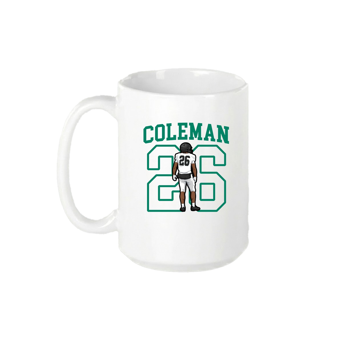 15oz Coffee Mug — Shirsey in White