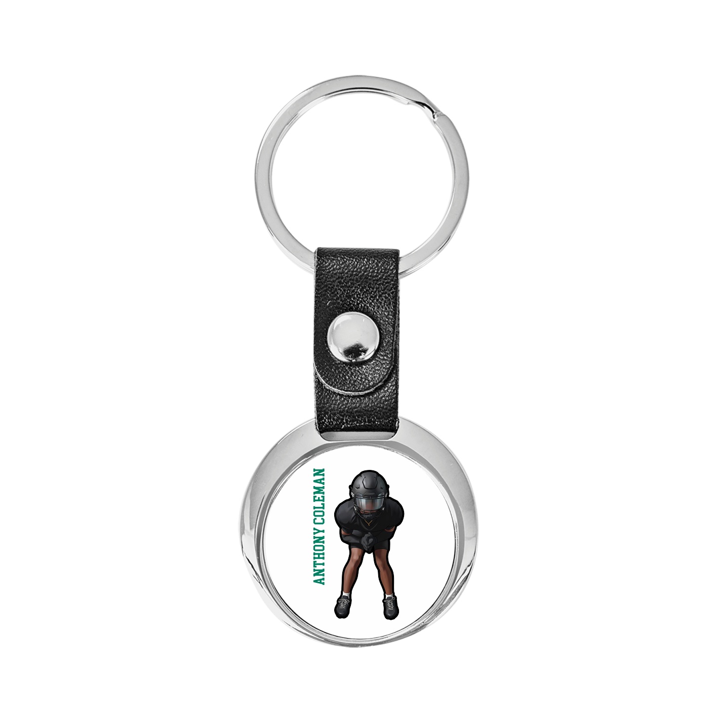 Key Chain — Name Vertical in Classic