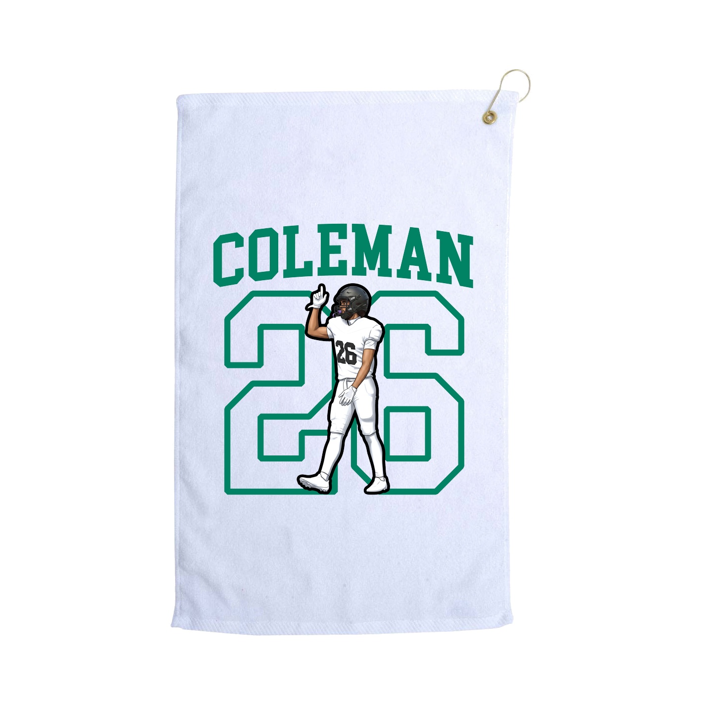 Golf Towel — Shirsey in White