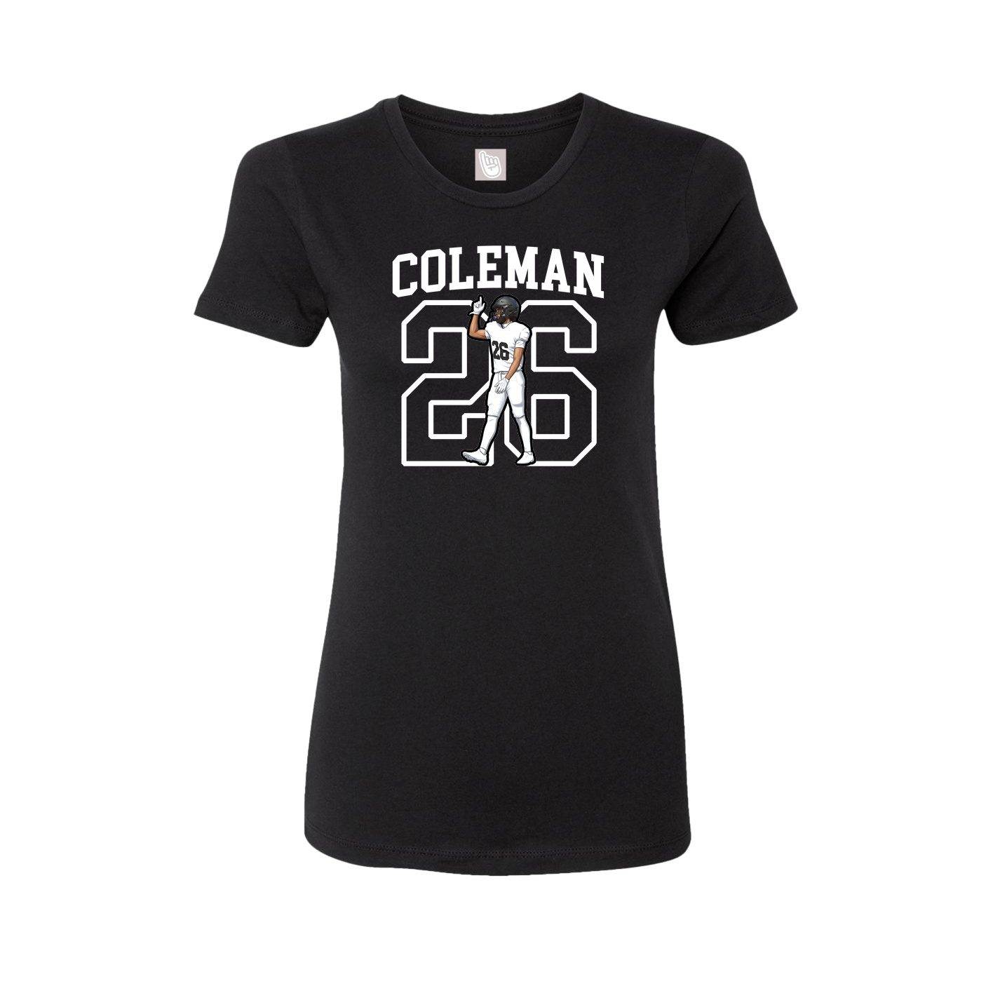 Fitted Women's Tee — Shirsey in Black