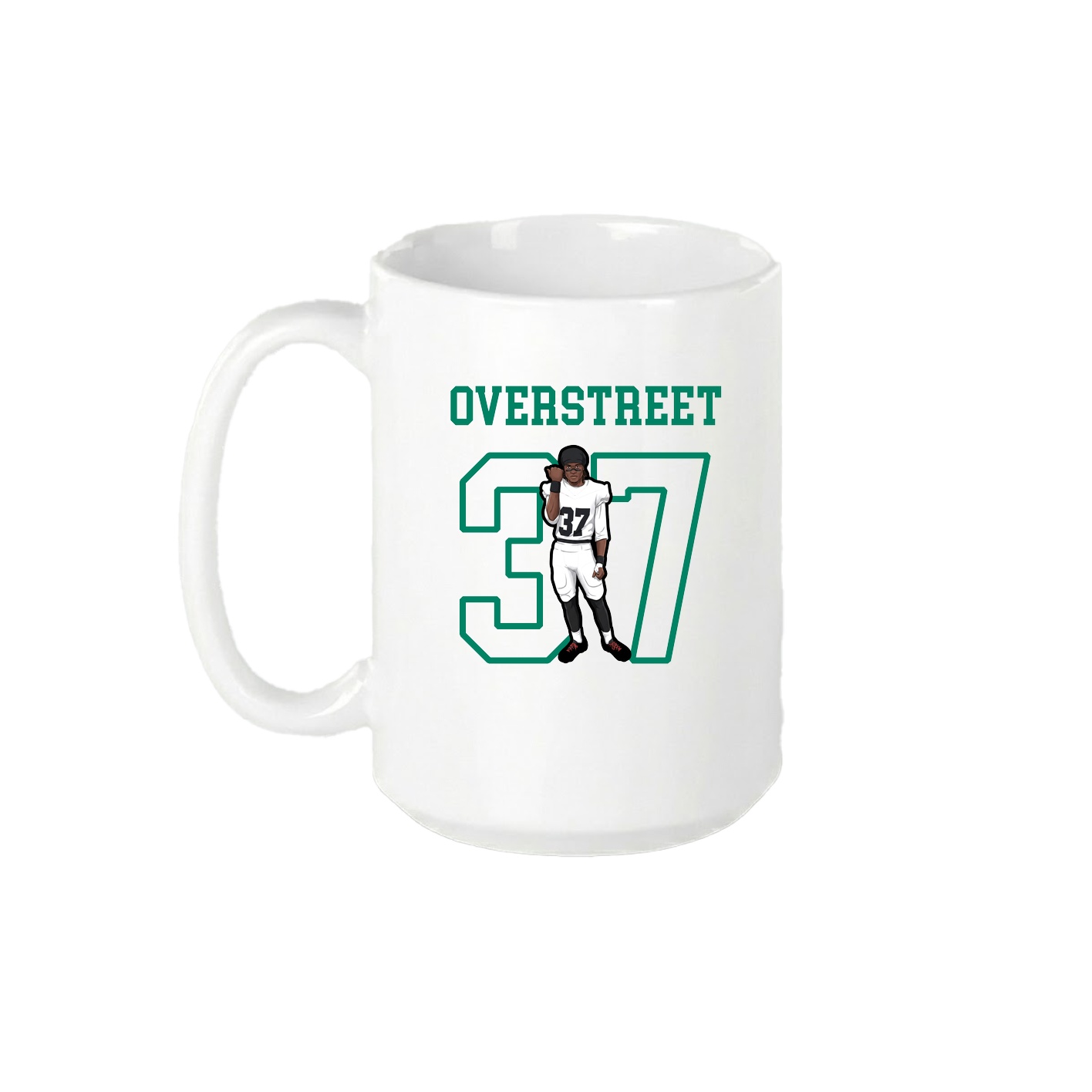 15oz Coffee Mug — Shirsey in White