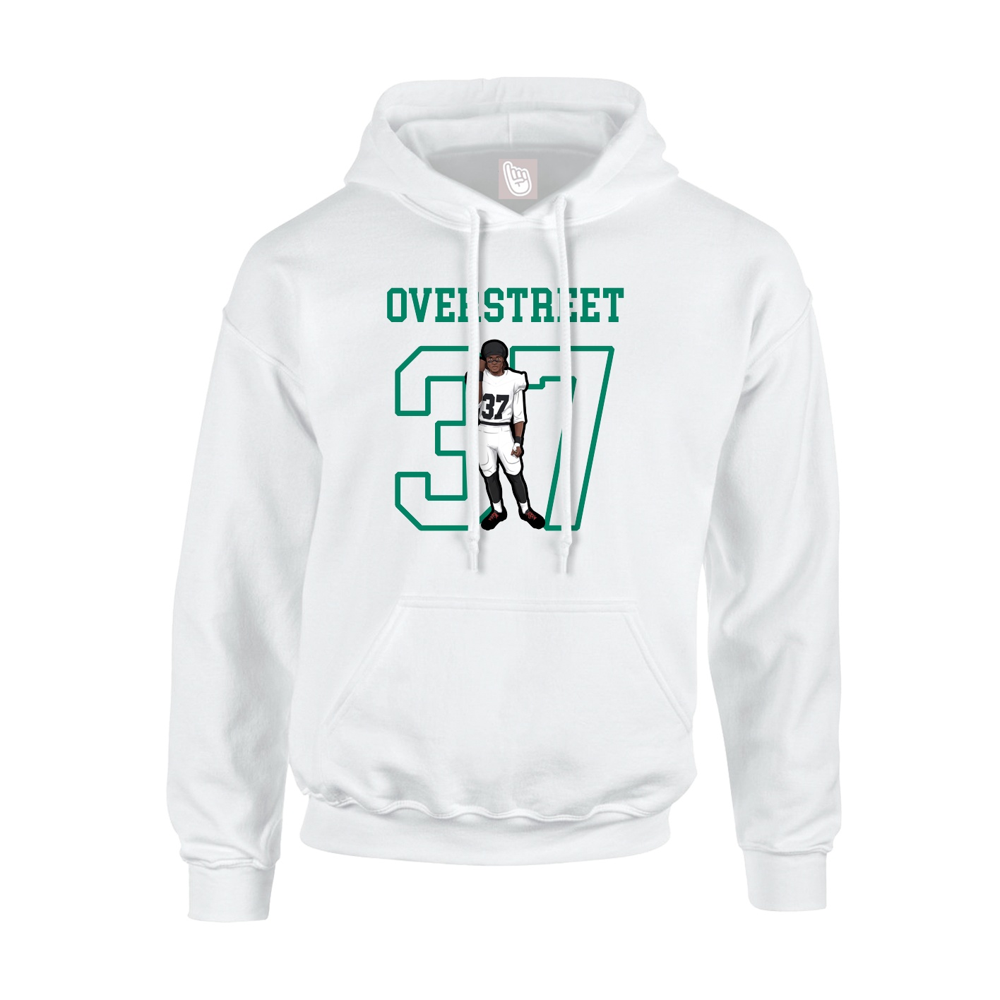 Youth Hoodie — Shirsey in White