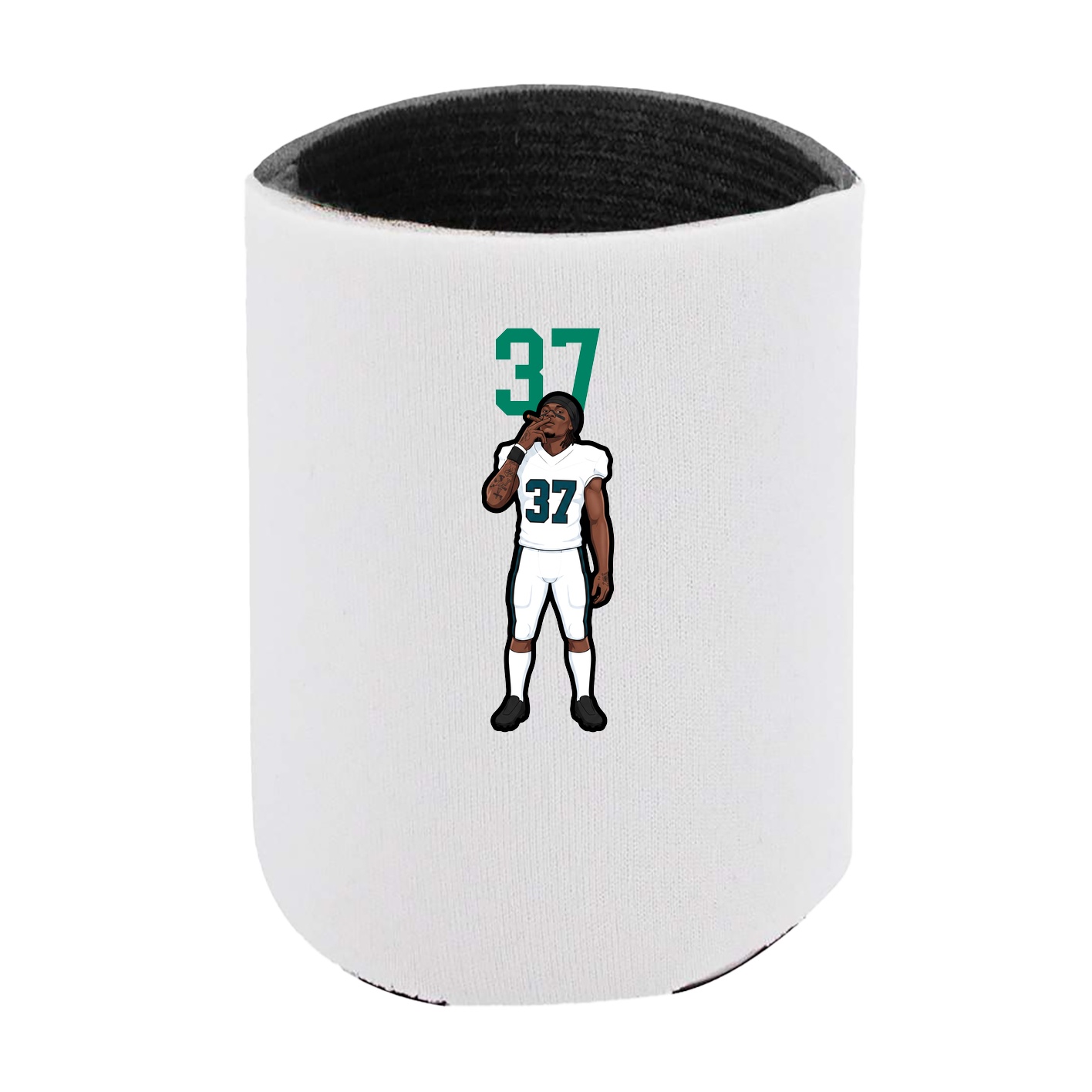 Can Holder — Number Top in White