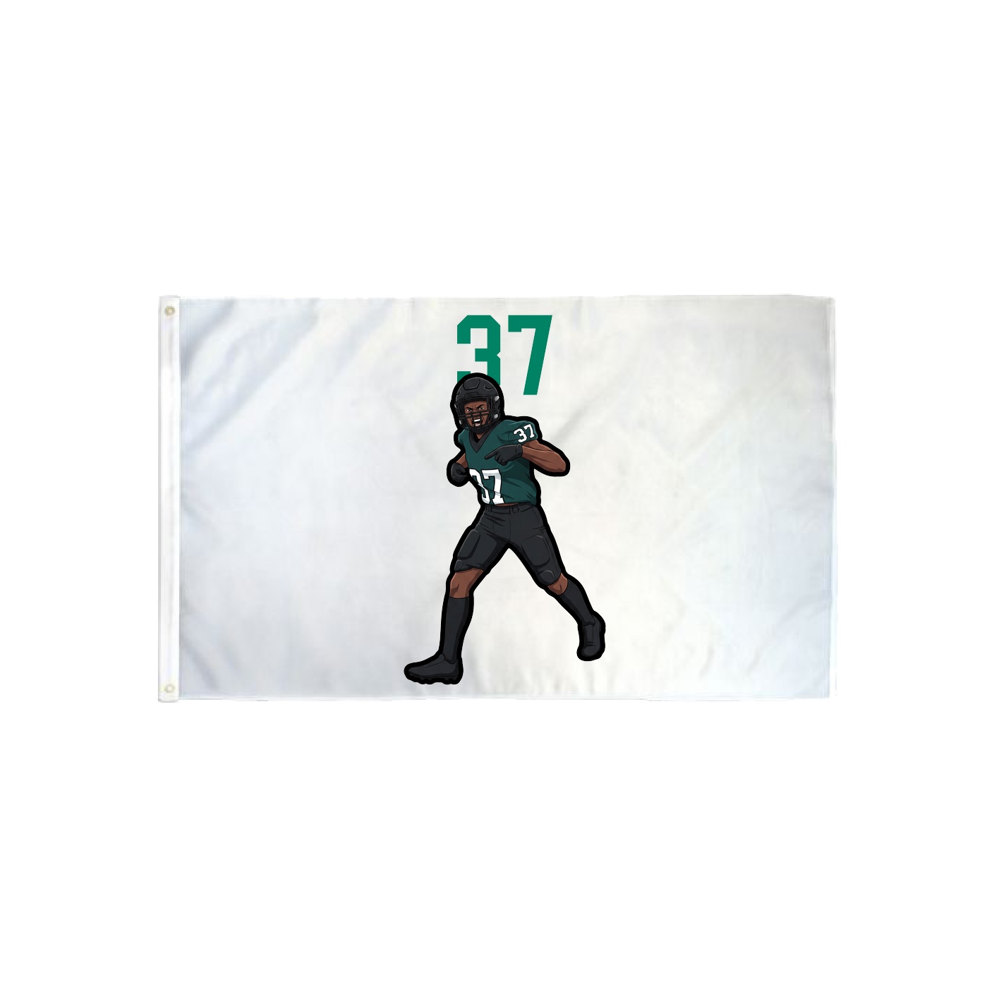 3x5 Flag — Number Top in Classic