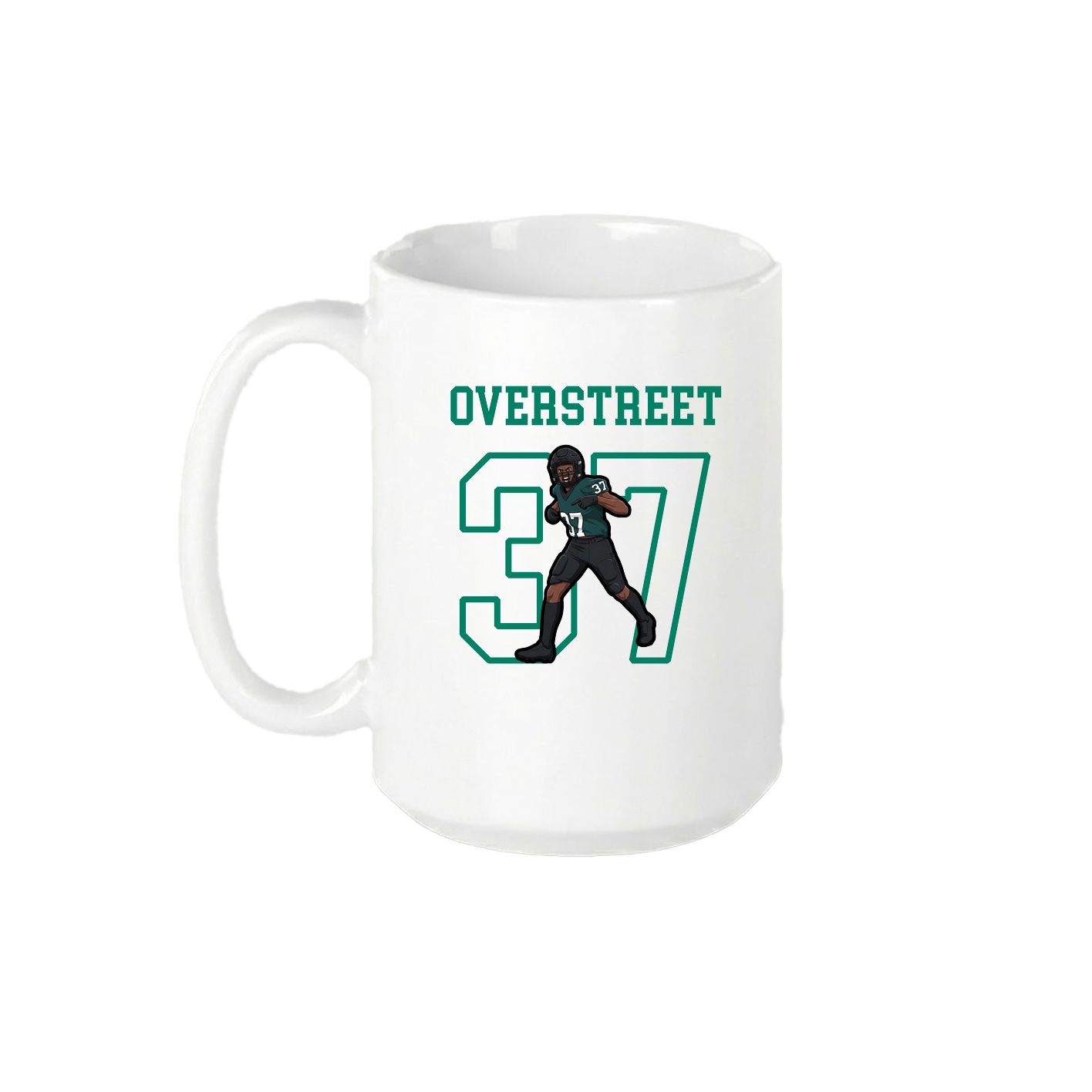 15oz Coffee Mug — Shirsey in White