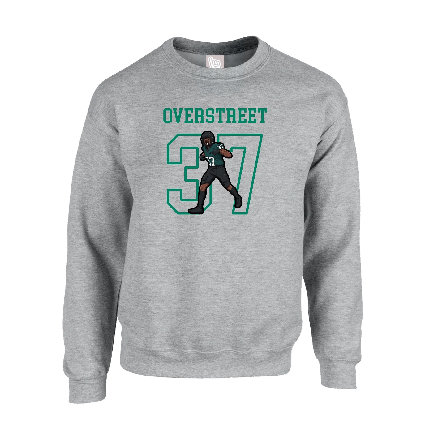 Fleece Crew — Shirsey in Grey