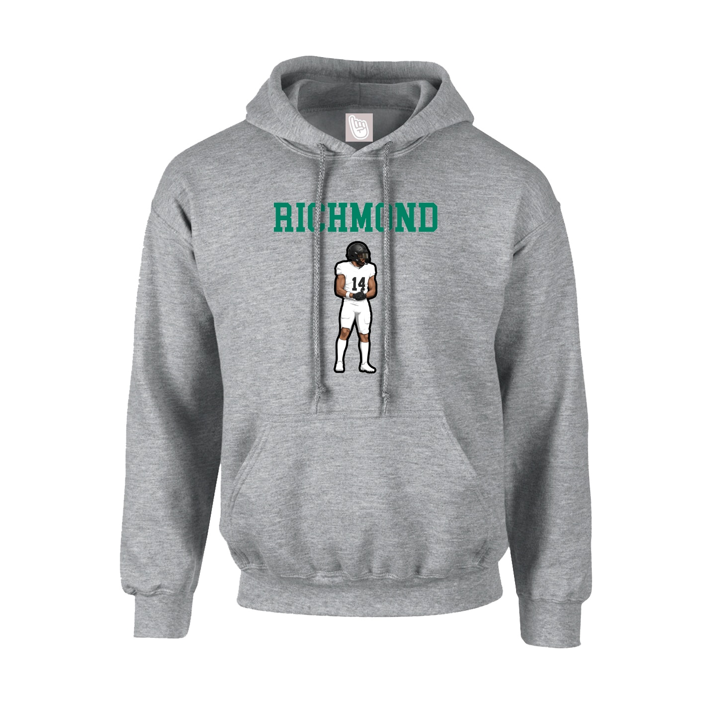 Hoodie — Shirsey in Grey
