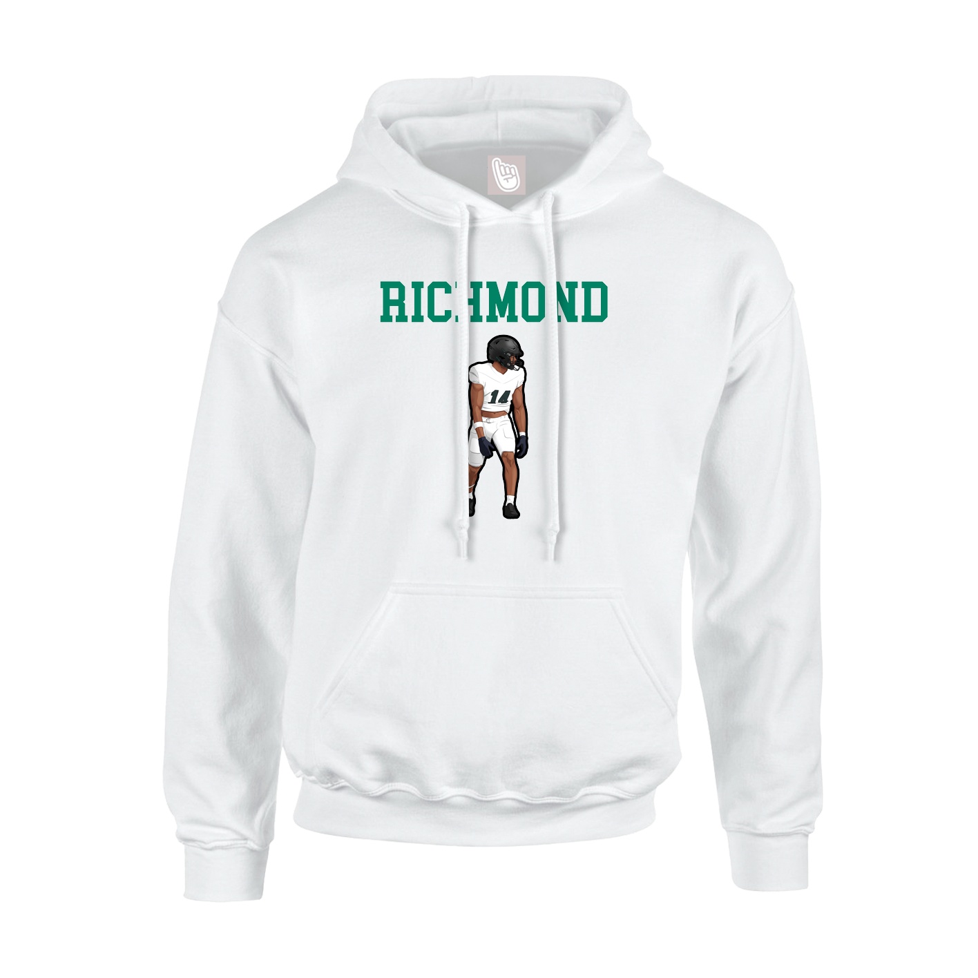 Hoodie — Shirsey in White
