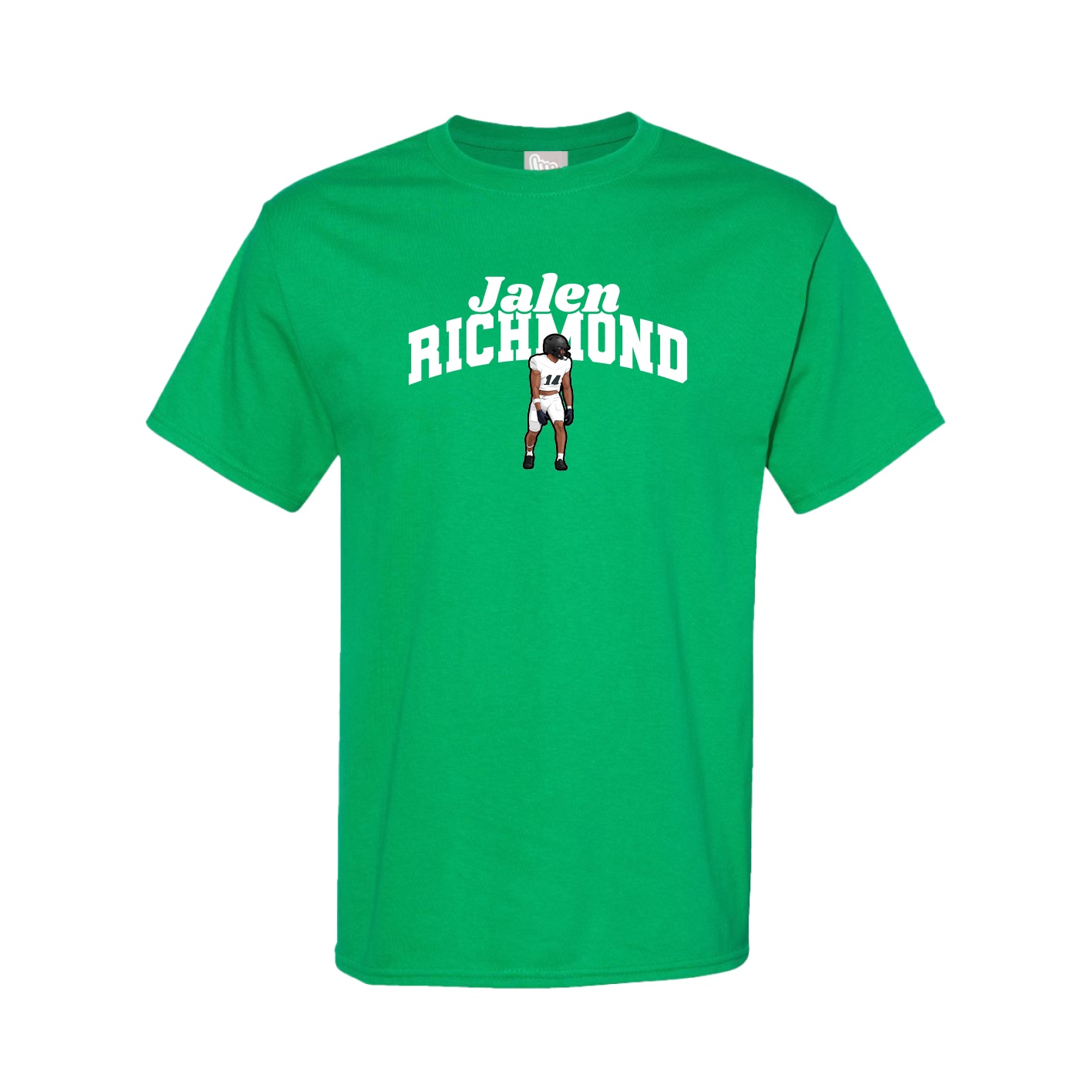 Youth Tee — Signature Arch in Green