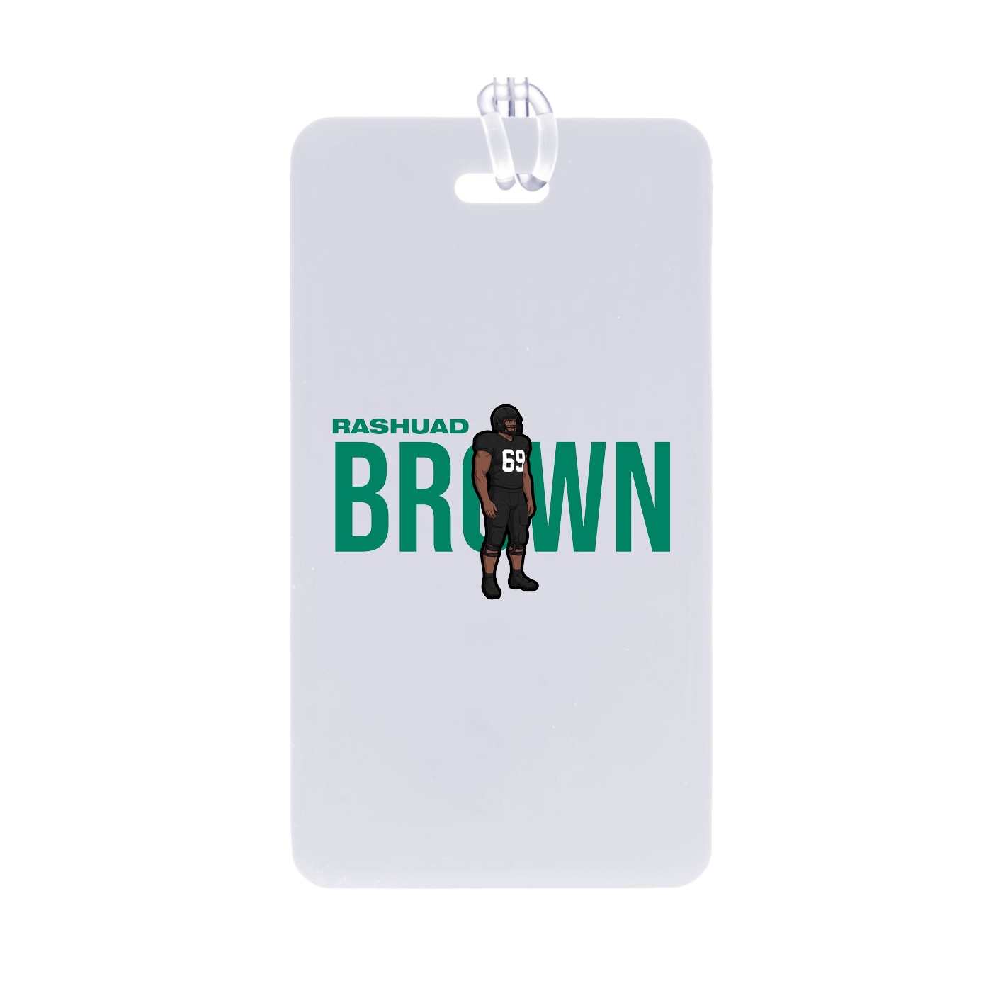 Bag Tag — Player Name in Classic