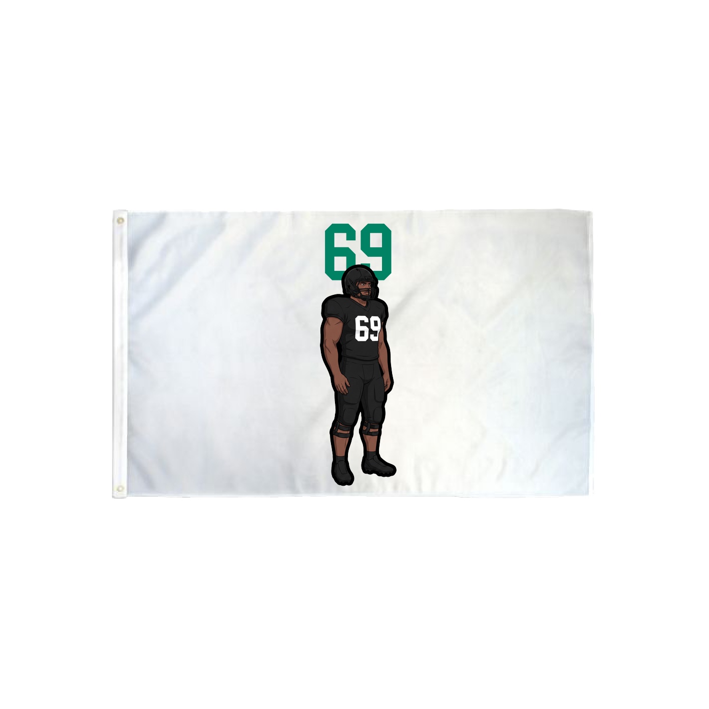 3x5 Flag — Number Top in Classic