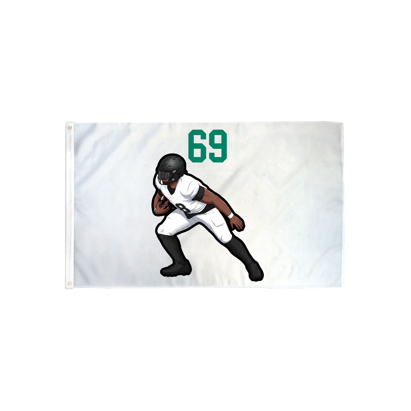 3x5 Flag — Number Top in Classic
