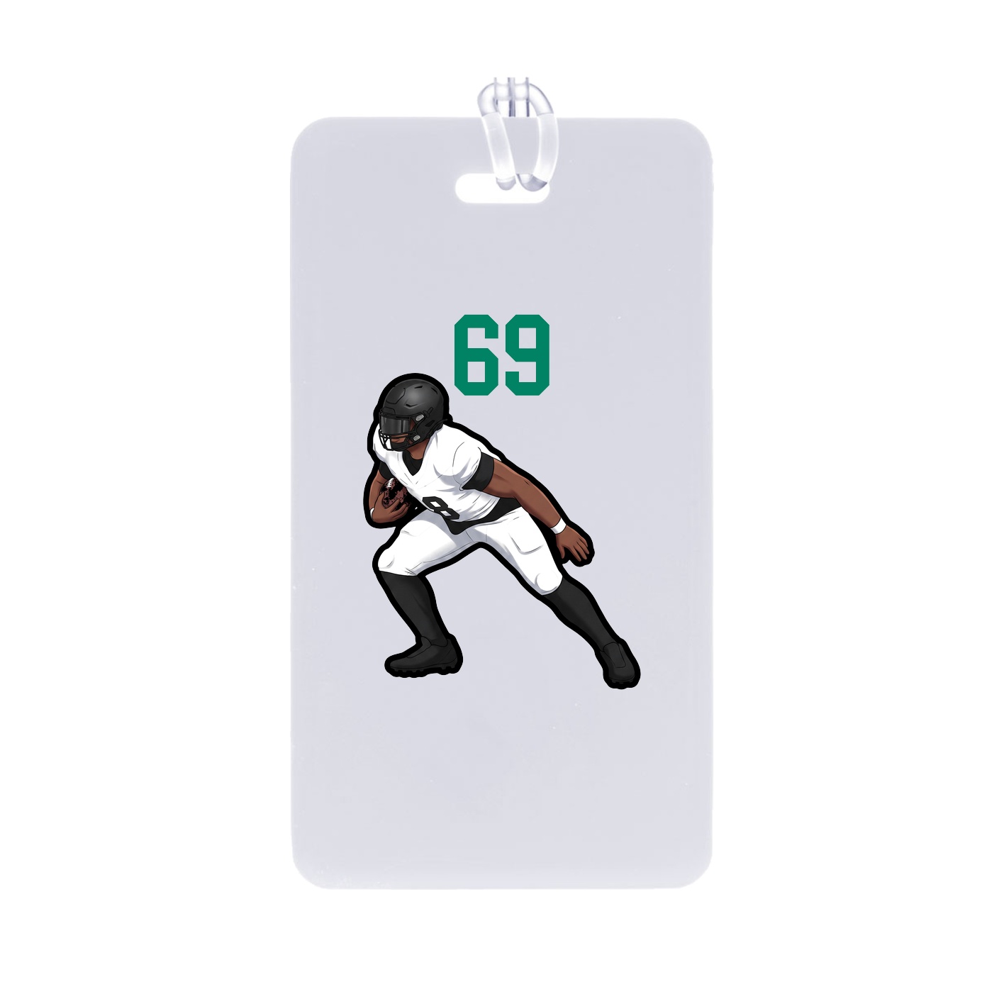 Bag Tag — Number Top in Classic
