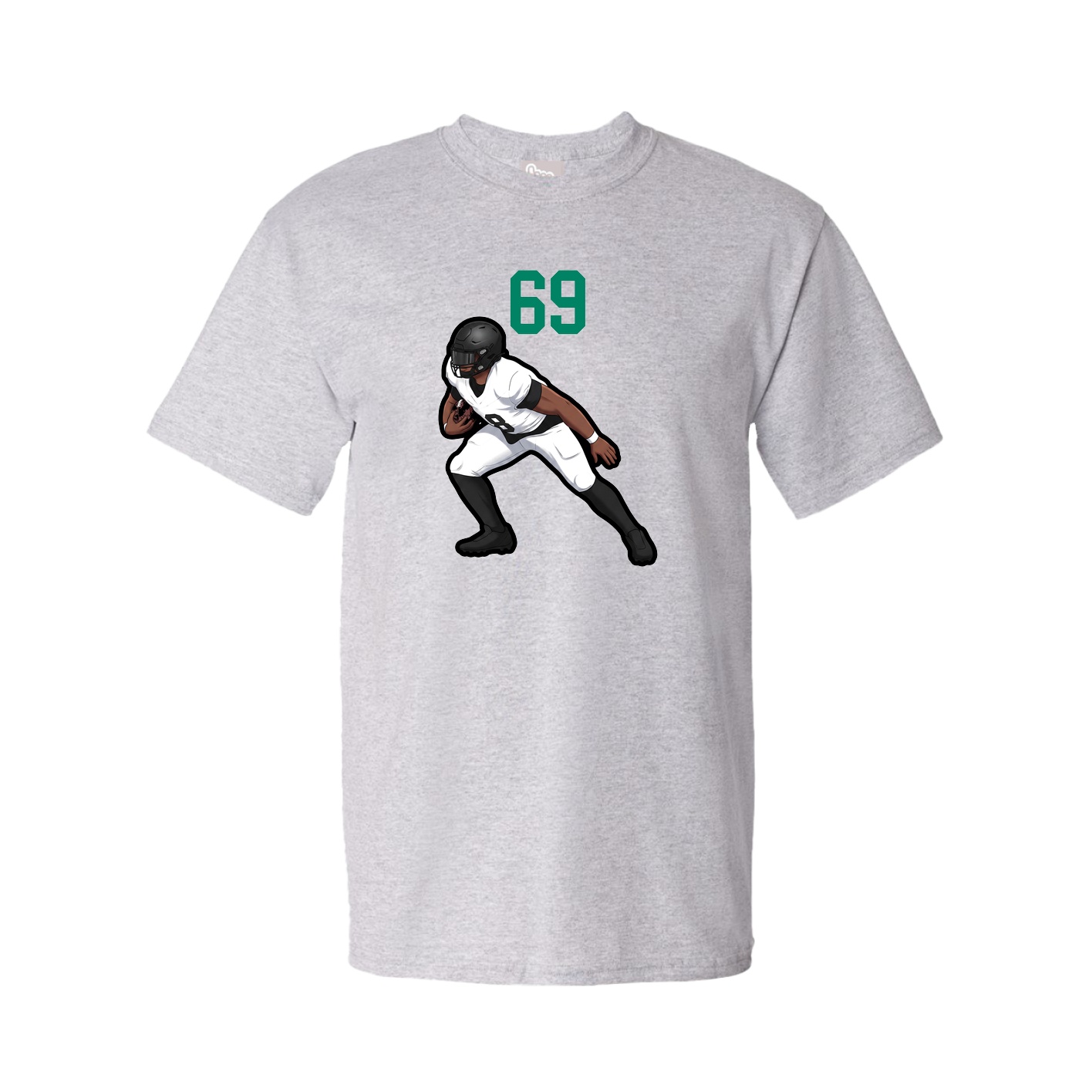 Tee — Number Top in Grey