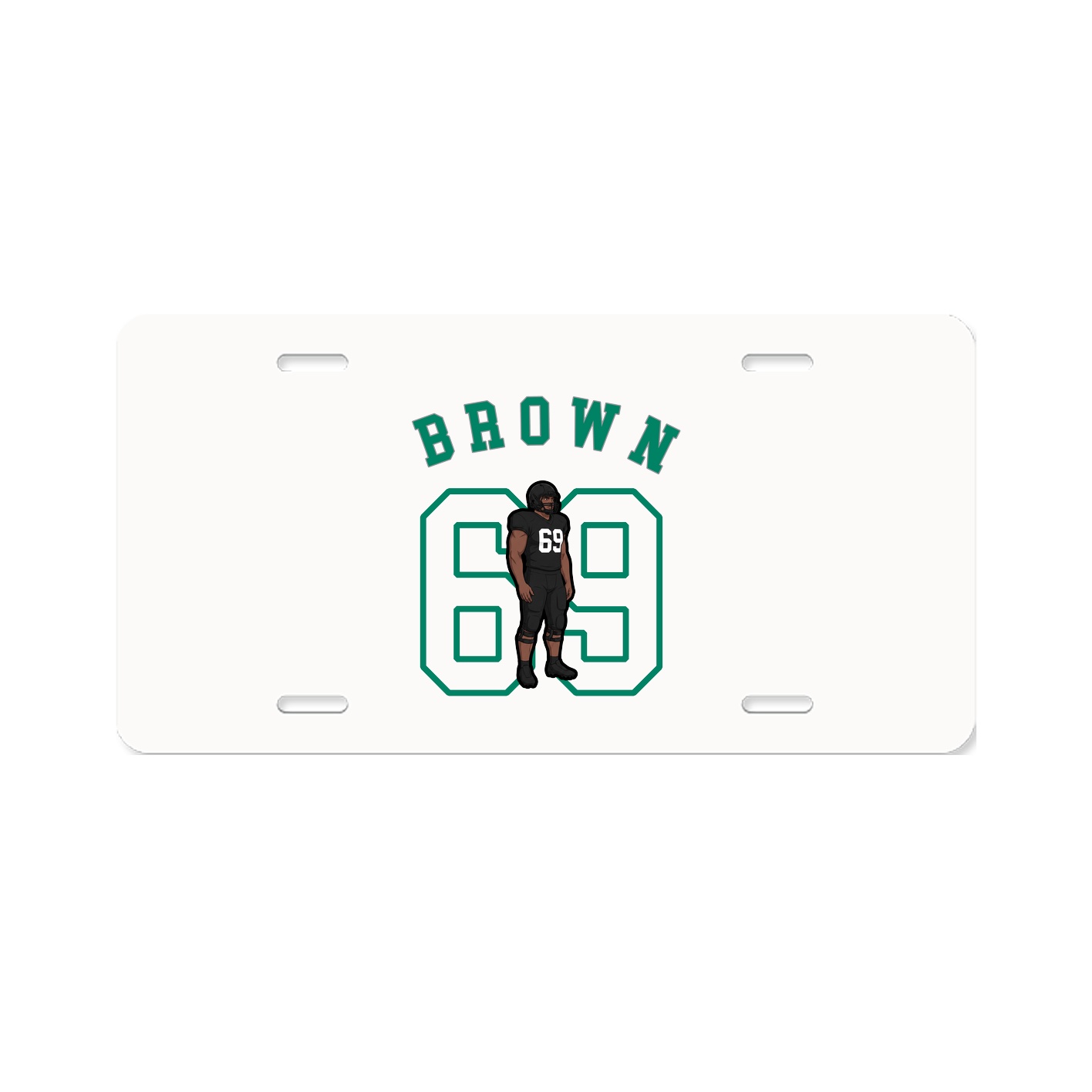 License Plate — Shirsey Arch in Classic