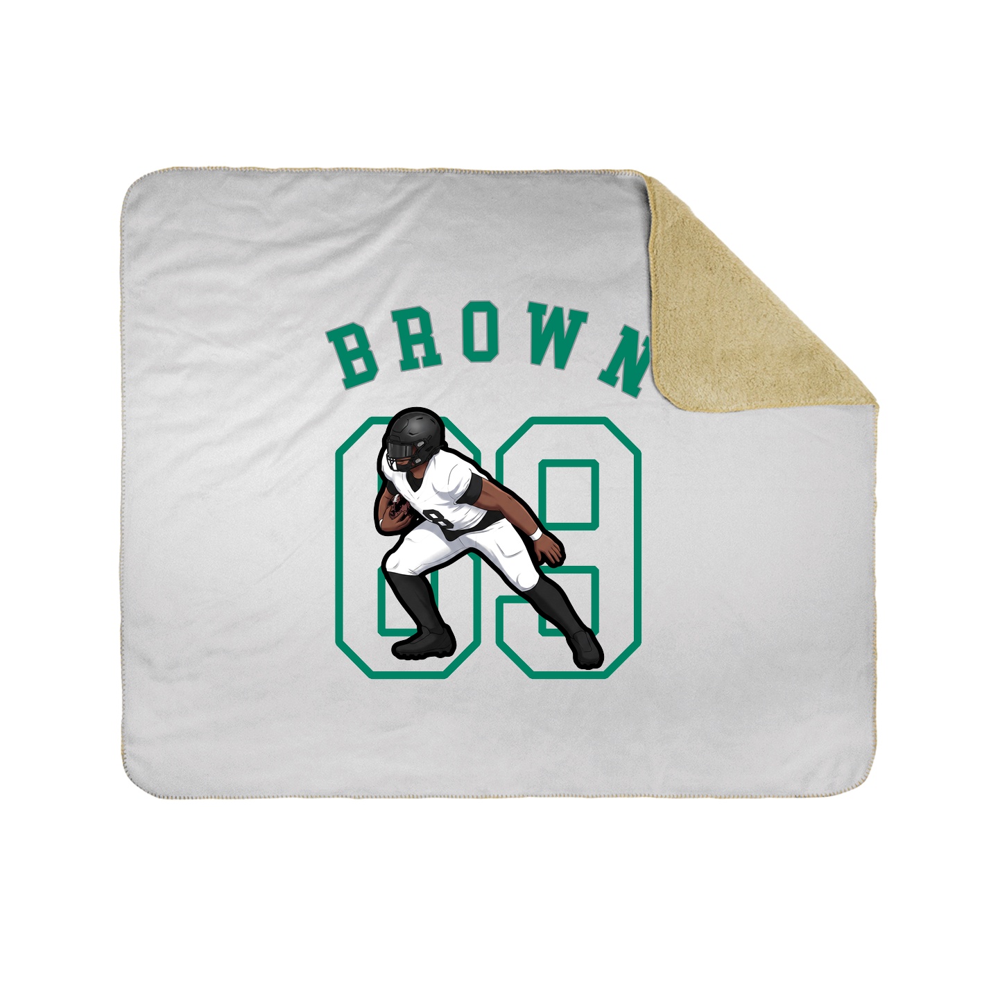 Throw Blanket — Shirsey Arch in White