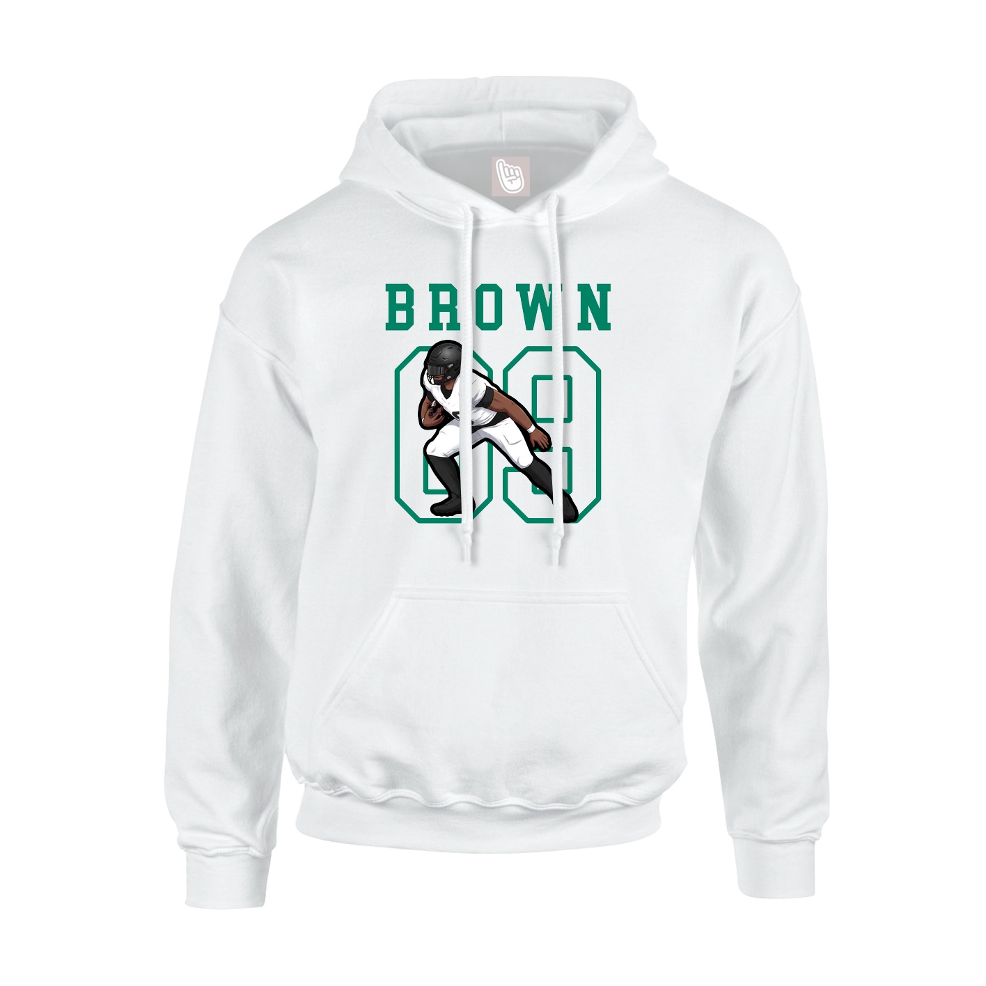 Youth Hoodie — Shirsey in White