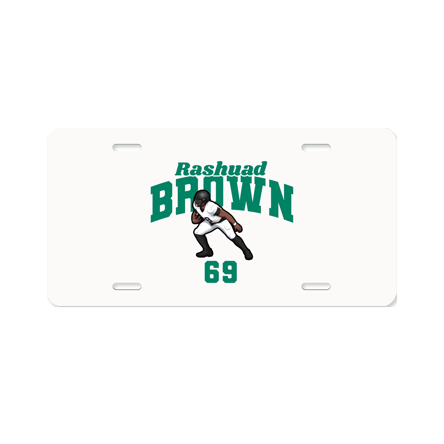 License Plate — Signature Arch in Classic