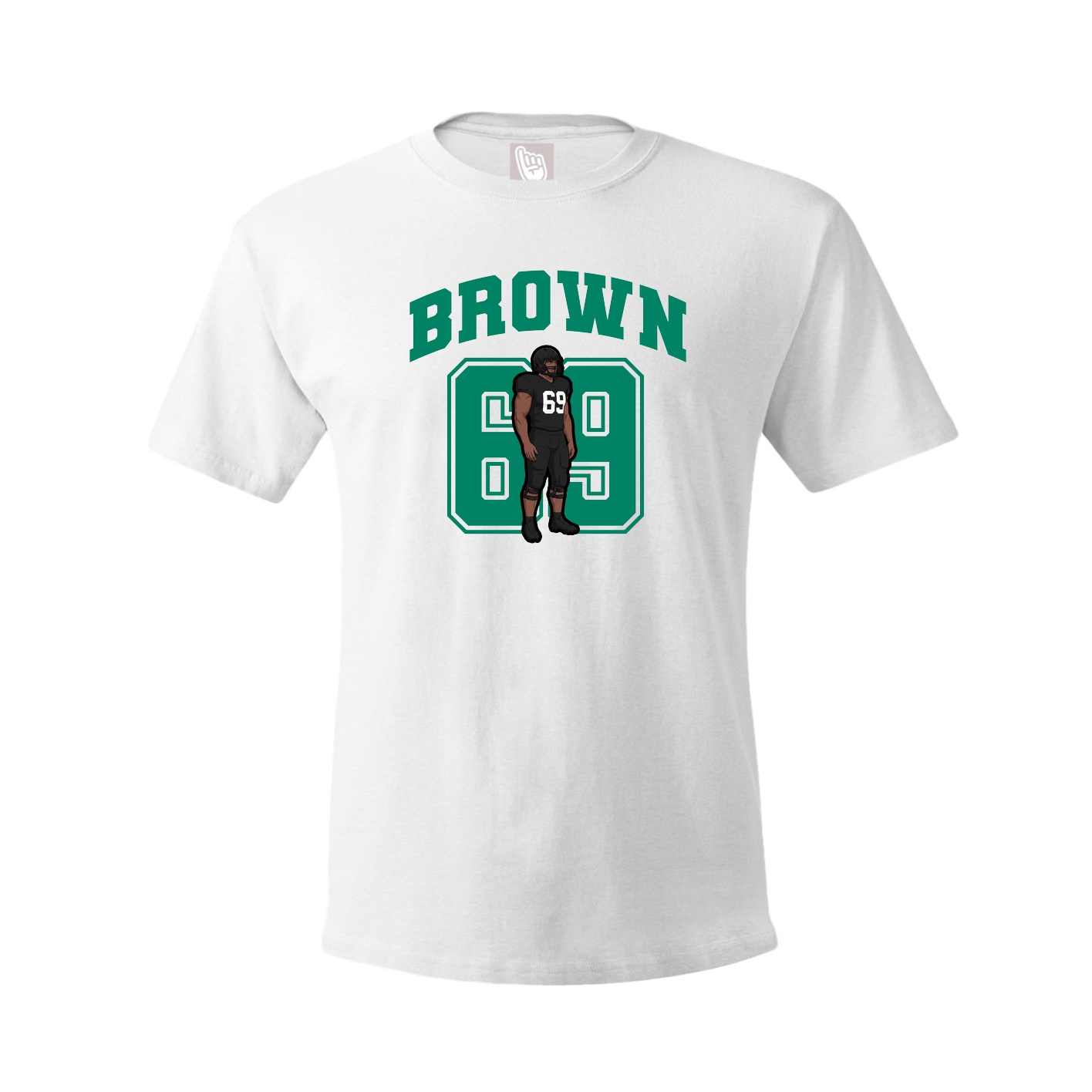 Tee — Number in White