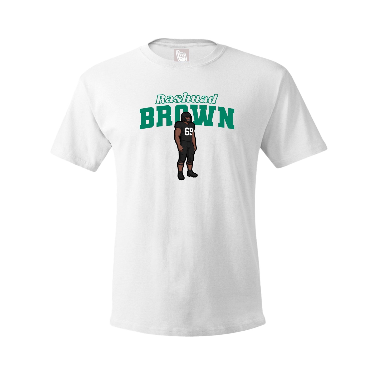 Tee — Name Arch in White