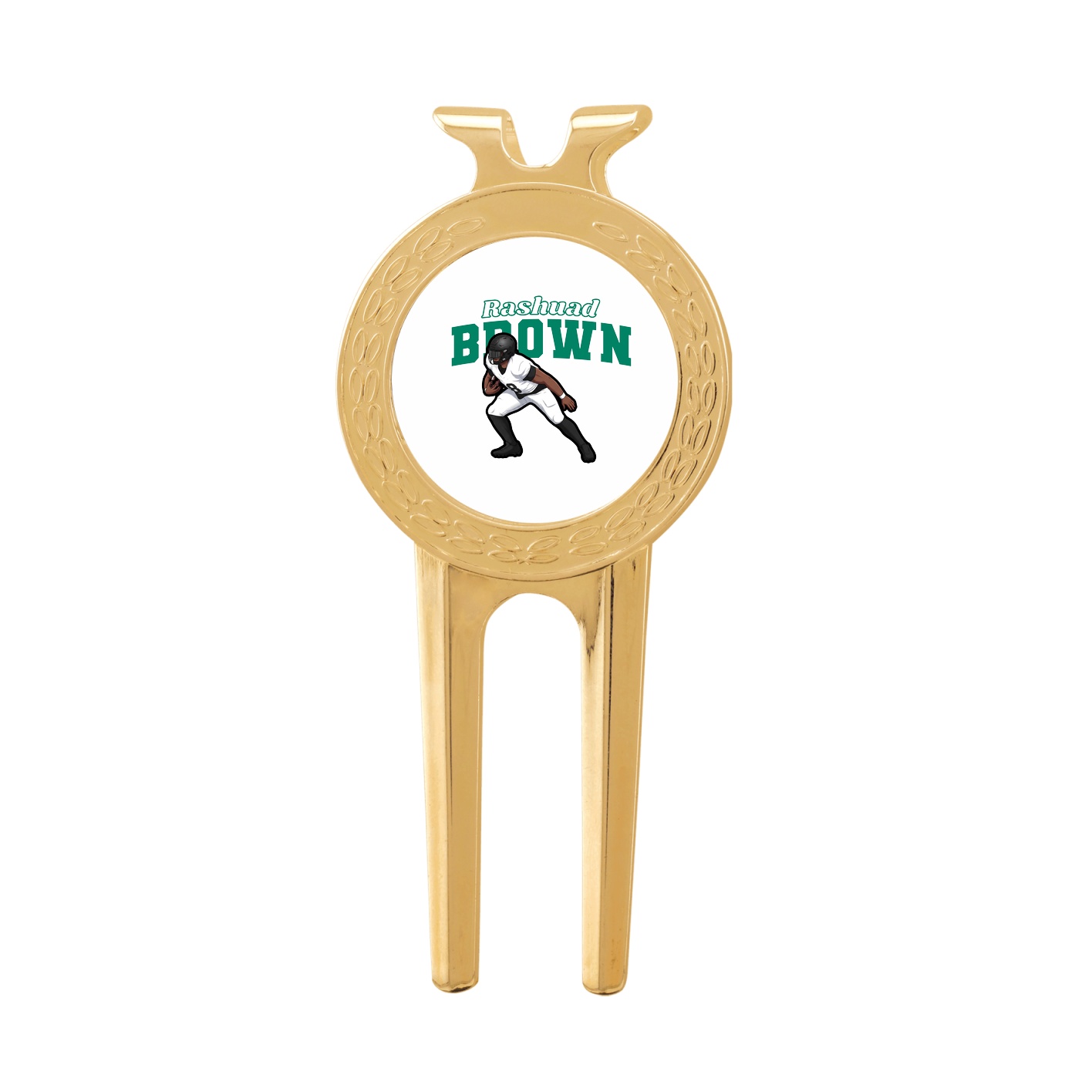 Divot Tool with Ball Marker — Name Arch in Classic