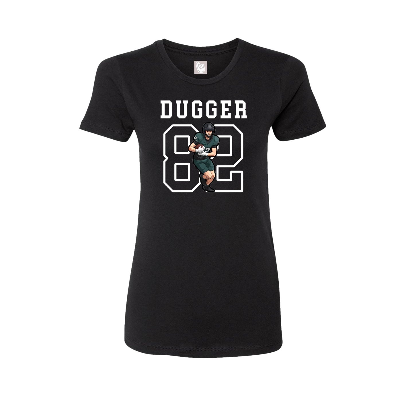 Fitted Women's Tee — Shirsey in Black