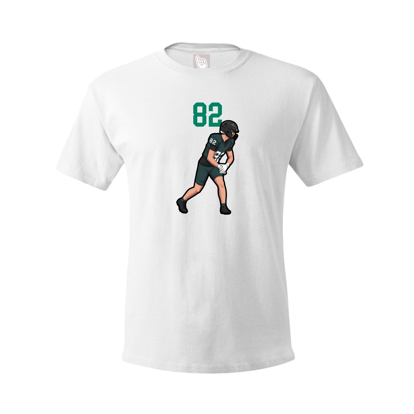 Tee — Number Top in White