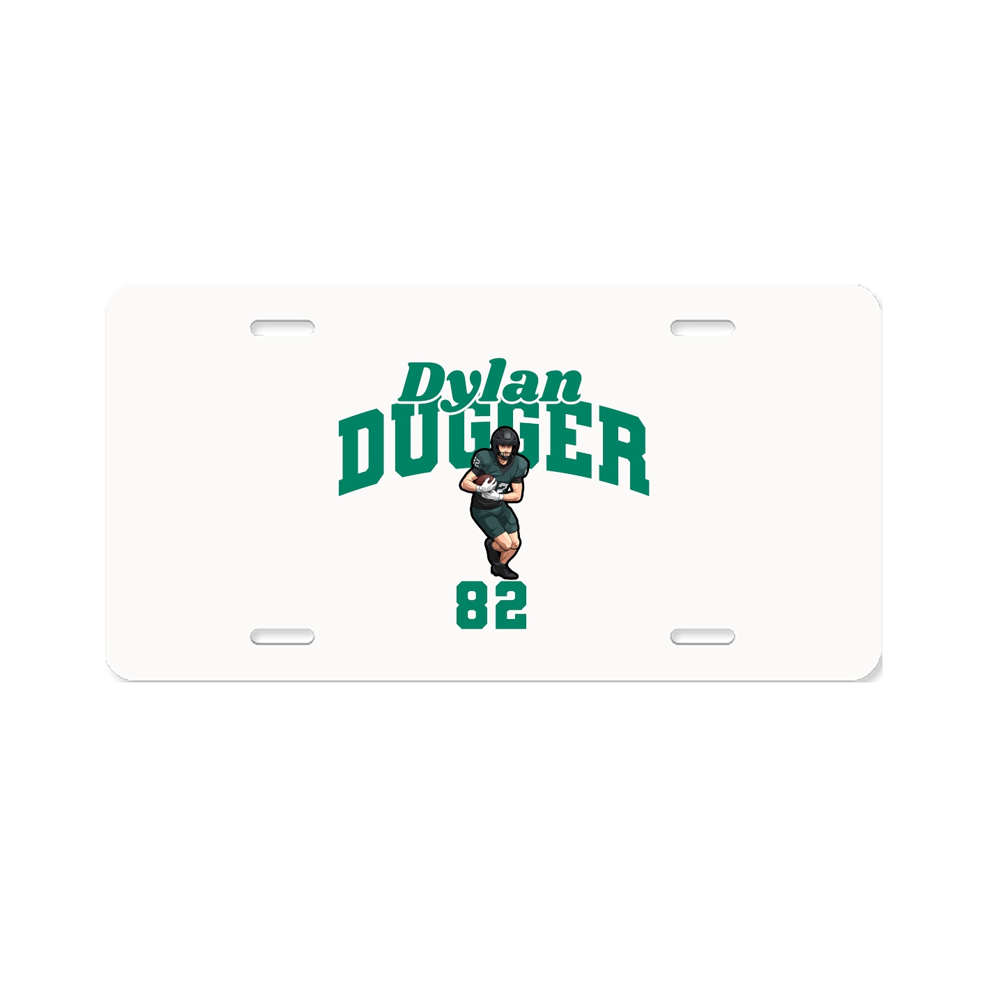 License Plate — Signature Arch in Classic