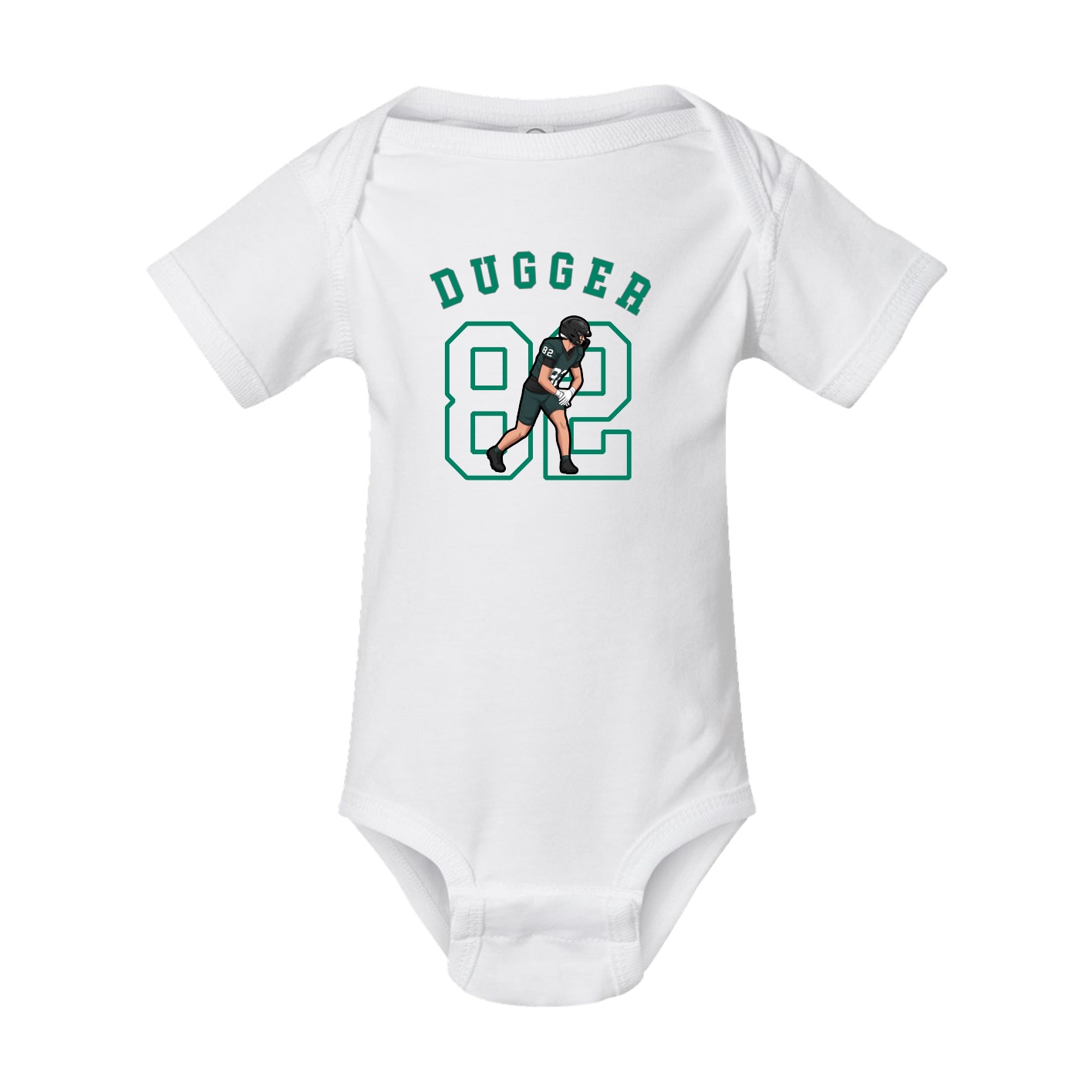 Baby Onesie — Shirsey Arch in White
