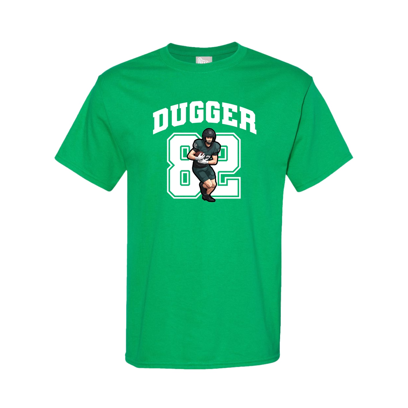 Tee — Number in Green