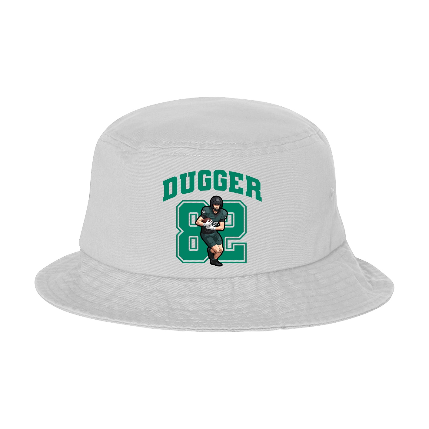 Bucket Cap — Number in White