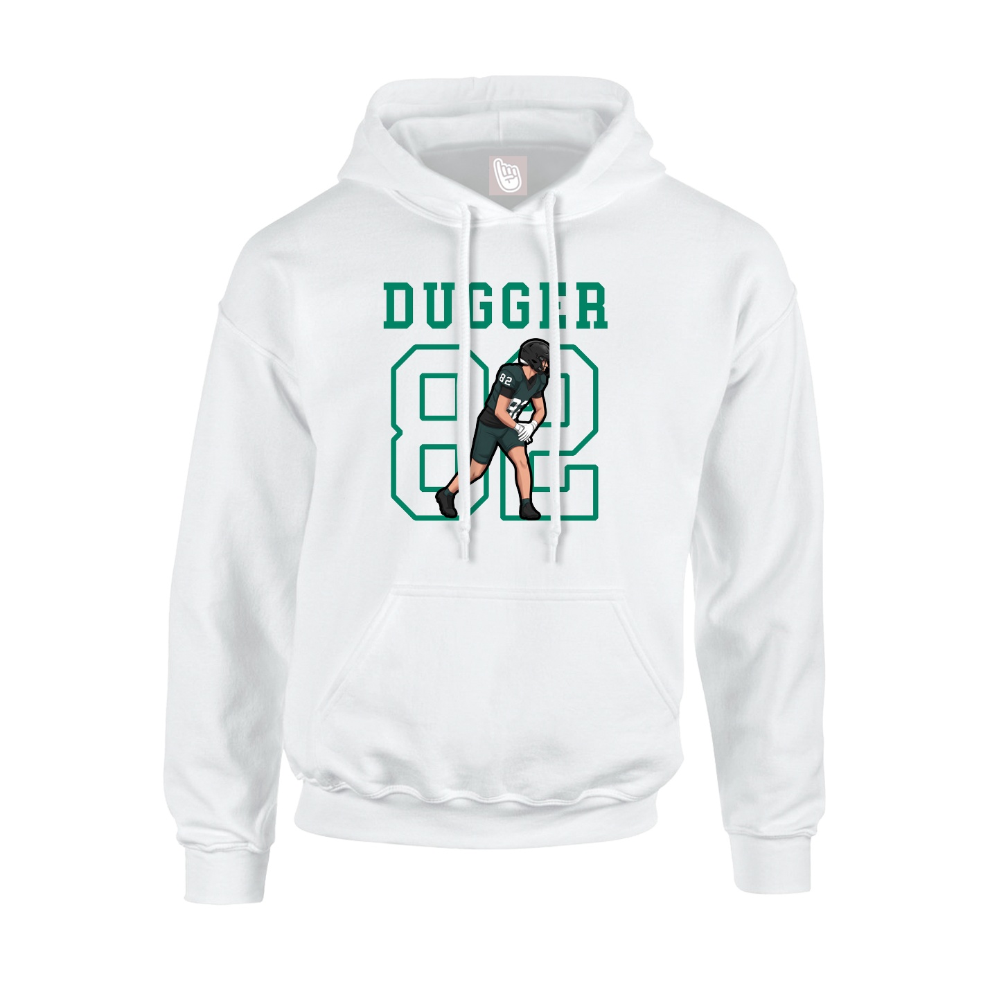 Youth Hoodie — Shirsey in White