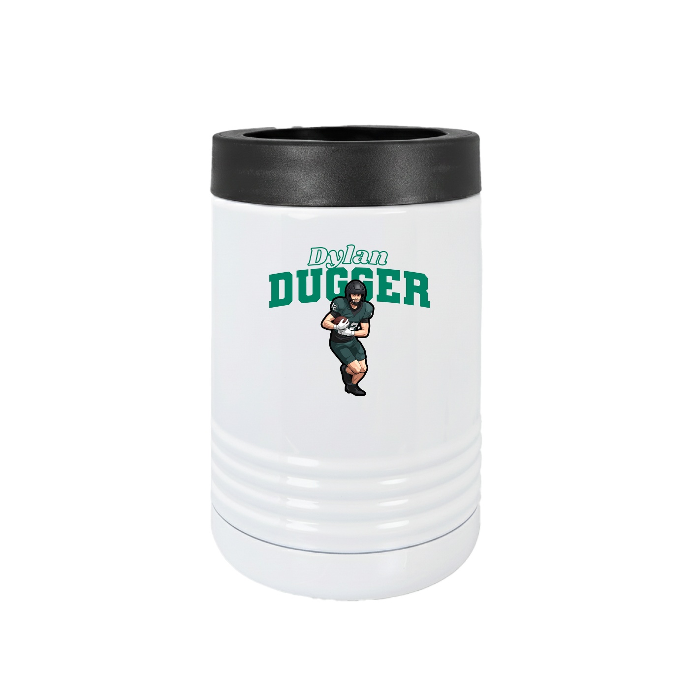 Beverage Holder — Name Arch in White