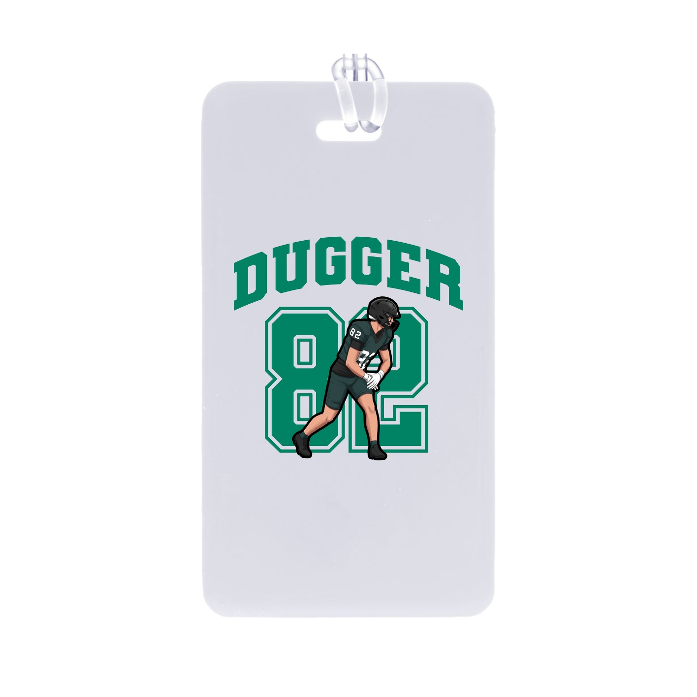 Bag Tag — Number in Classic