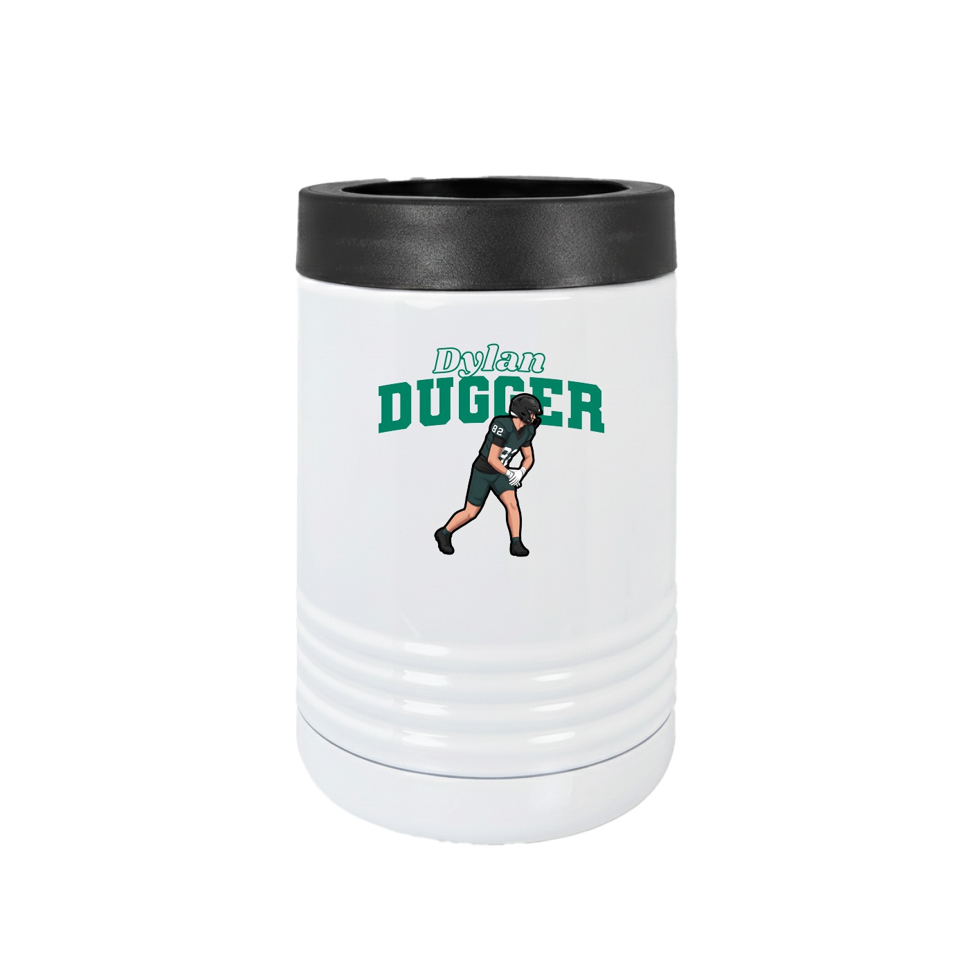 Beverage Holder — Name Arch in White