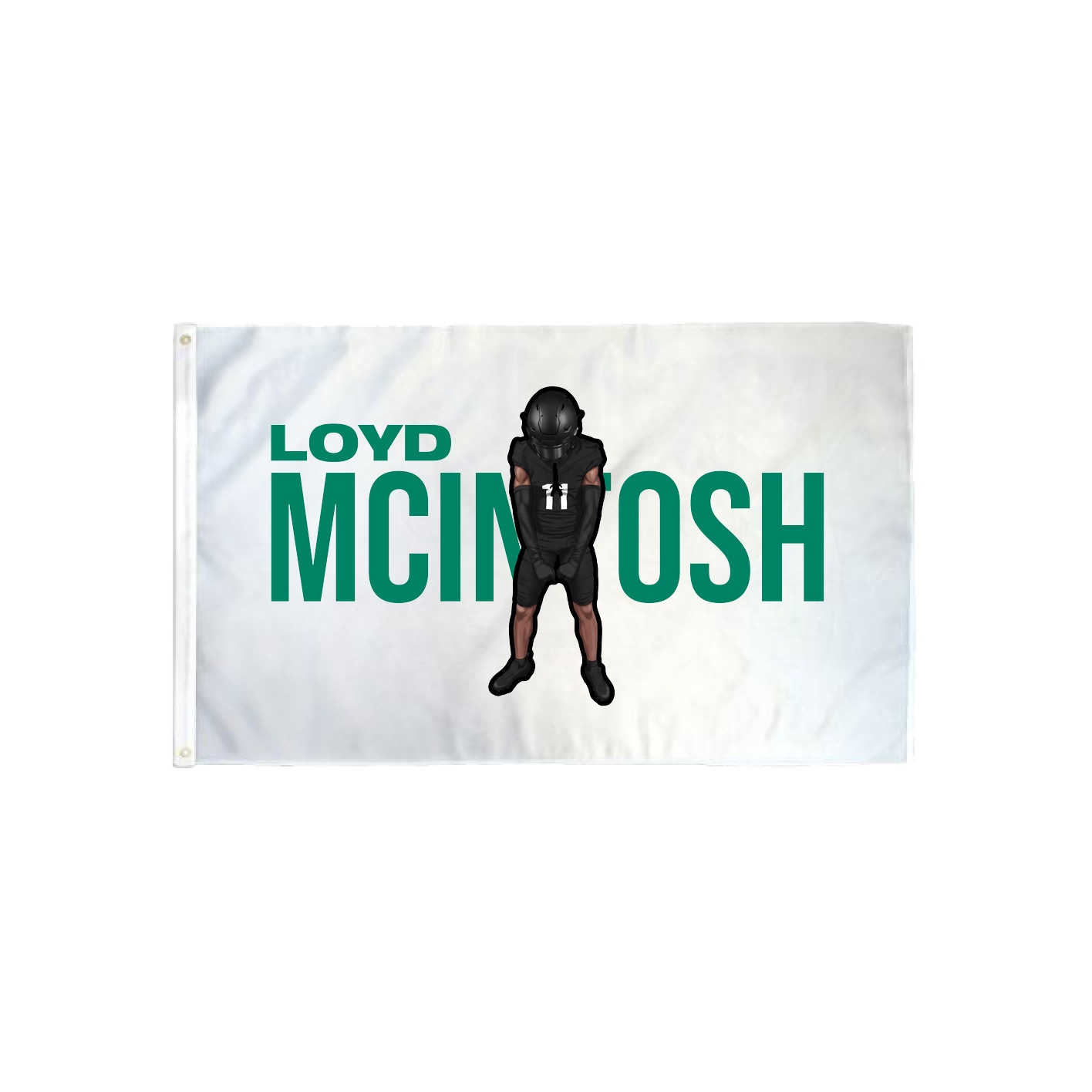 3x5 Flag — Player Name in Classic