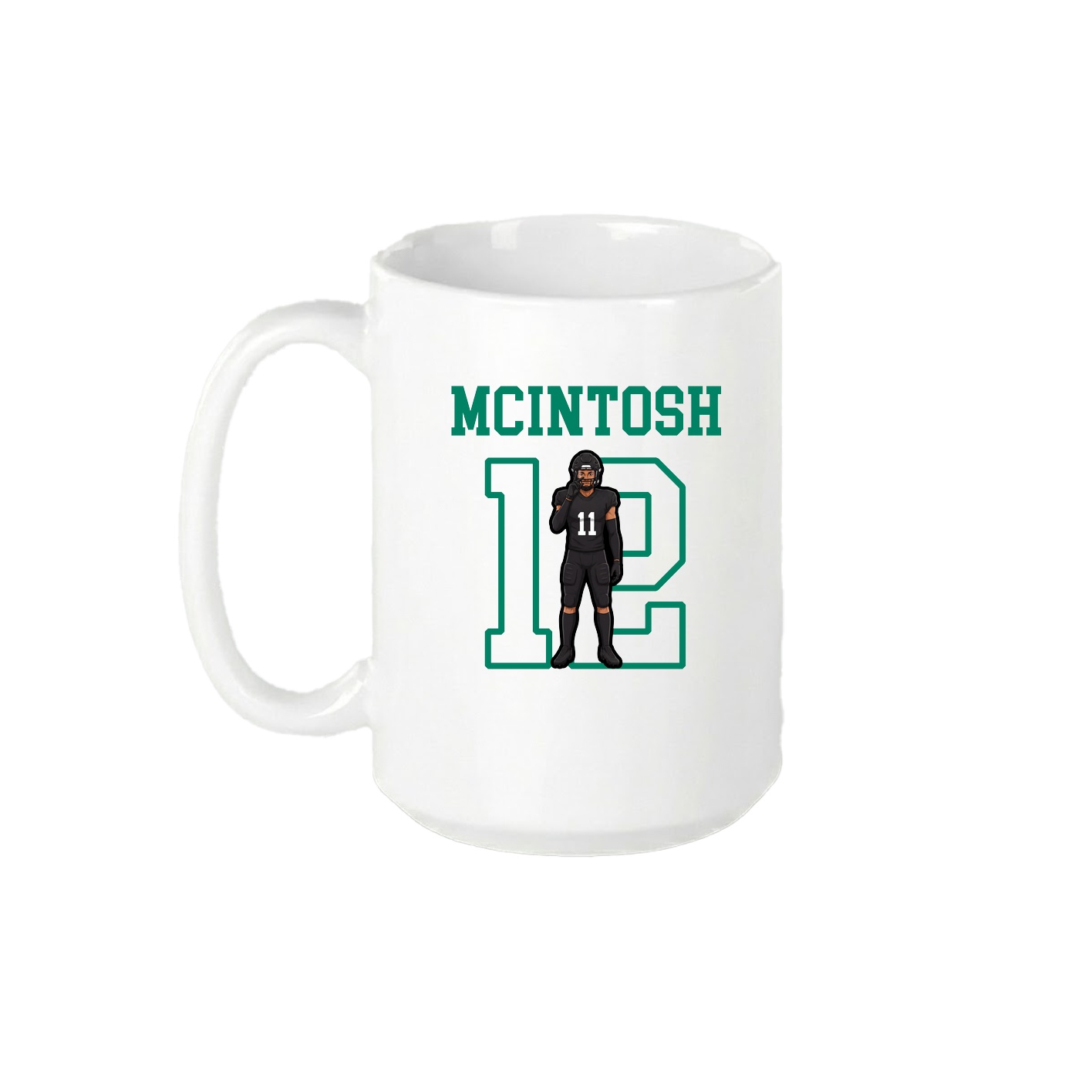 15oz Coffee Mug — Shirsey in White