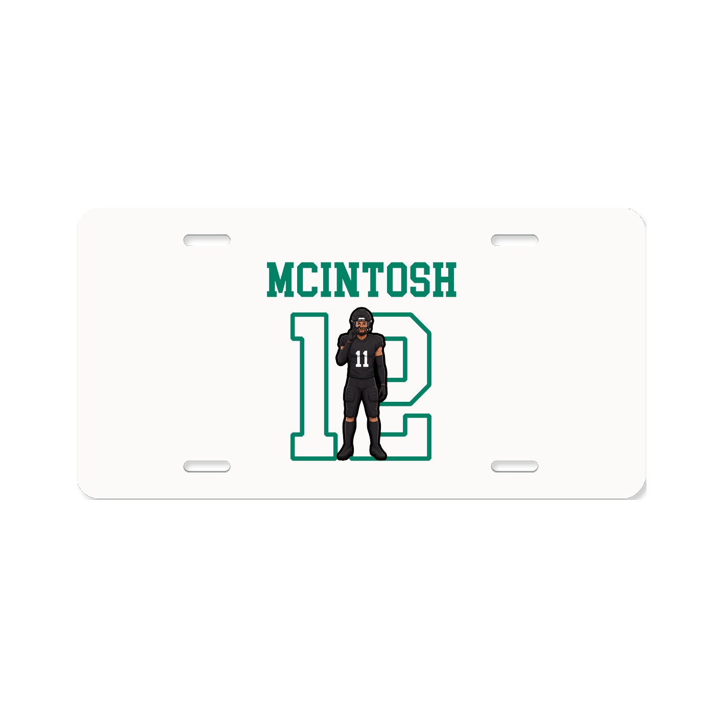 License Plate — Shirsey in Classic