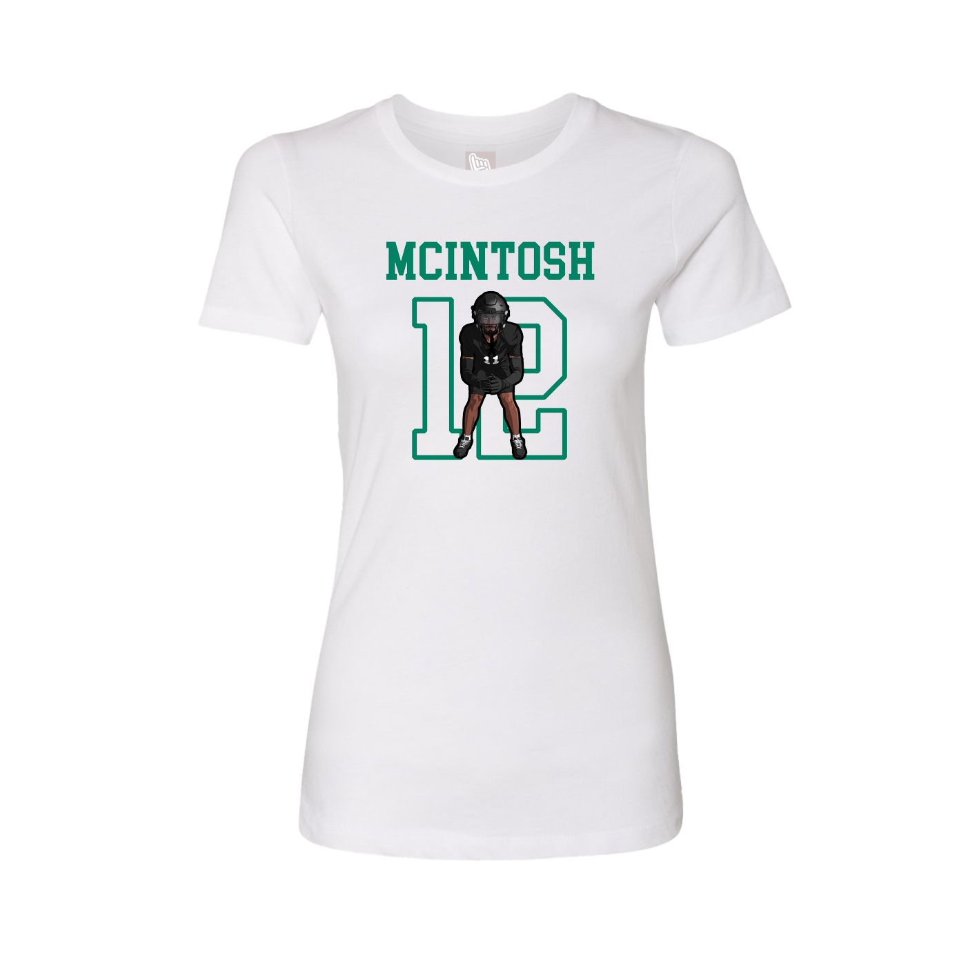 Fitted Women's Tee — Shirsey in White