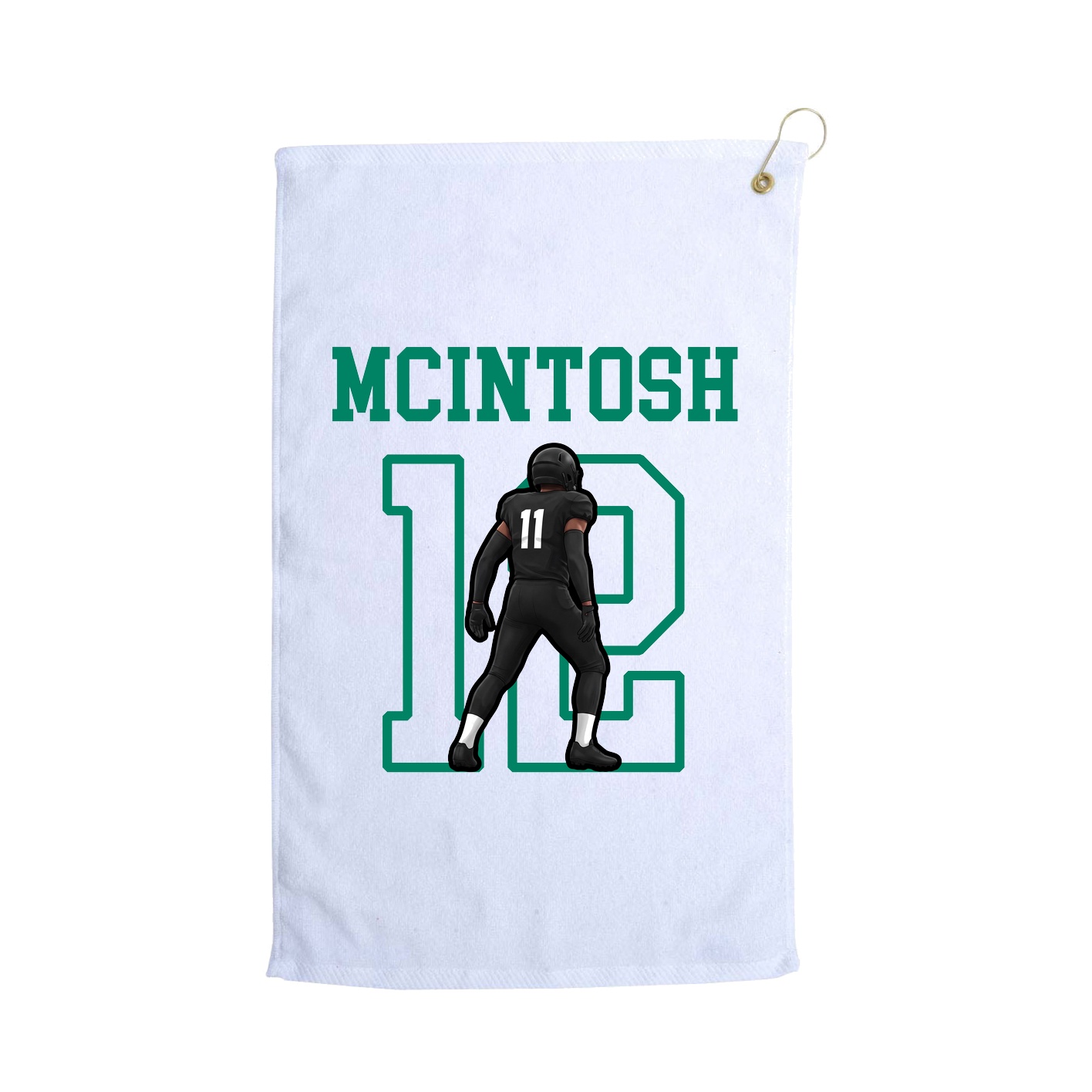 Golf Towel — Shirsey in White