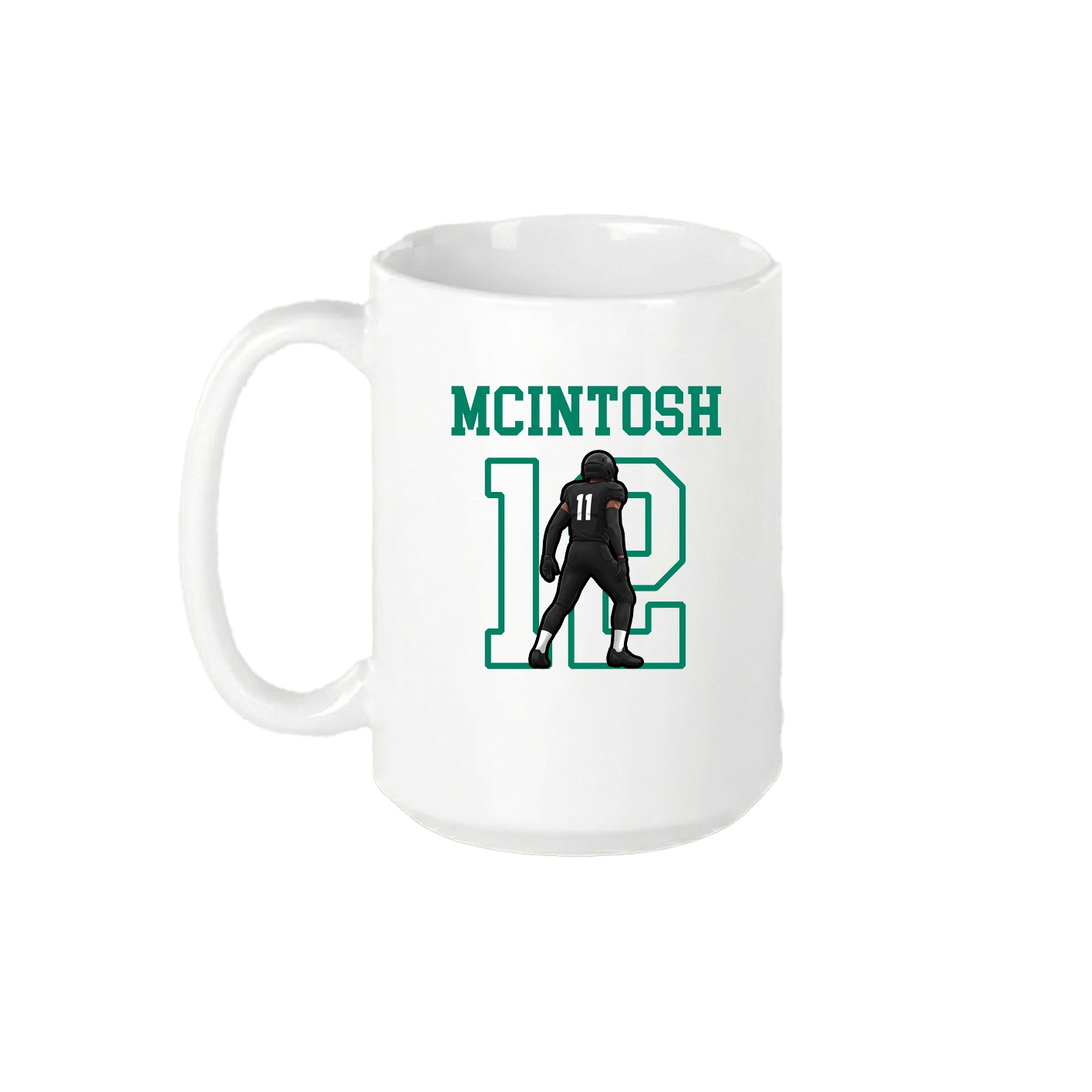 15oz Coffee Mug — Shirsey in White