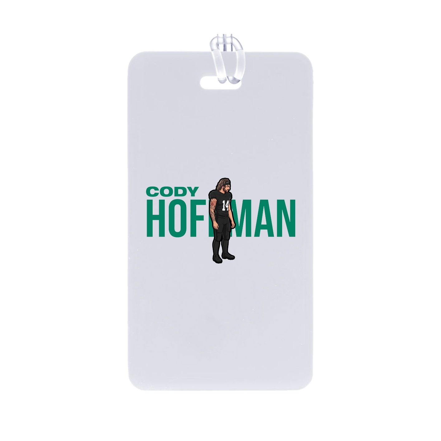 Bag Tag — Player Name in Classic