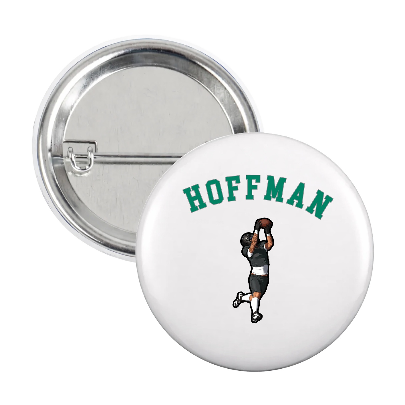 Game Day Button — Shirsey Arch in White
