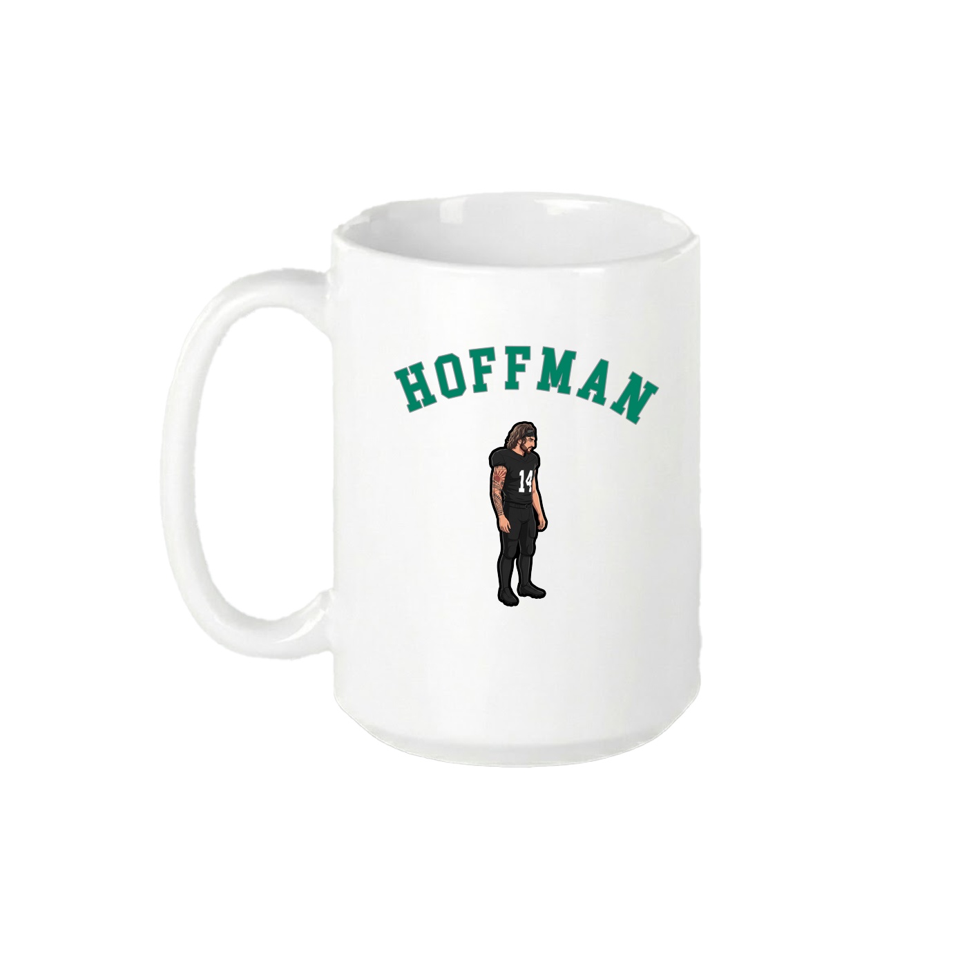 15oz Coffee Mug — Shirsey Arch in White