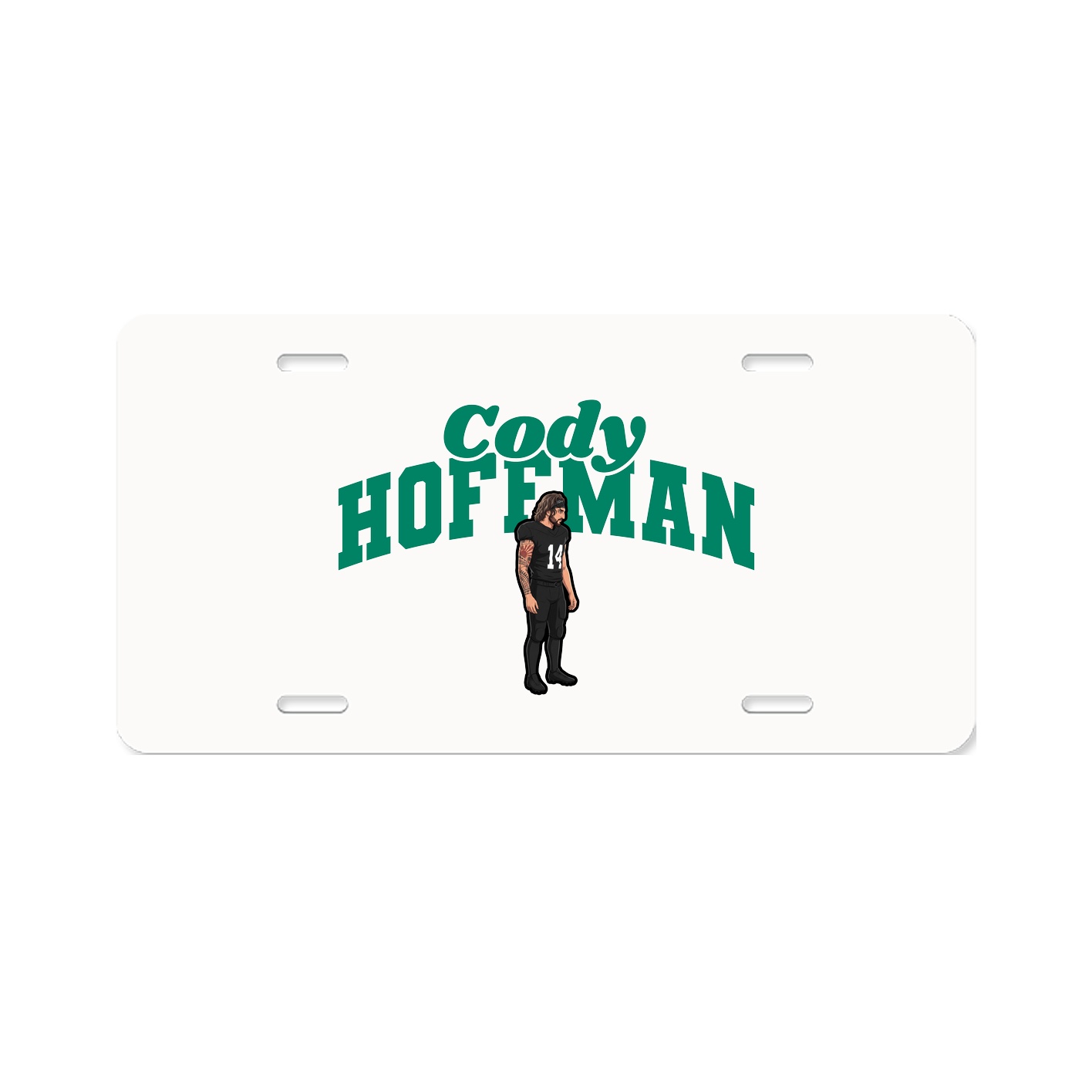 License Plate — Signature Arch in Classic