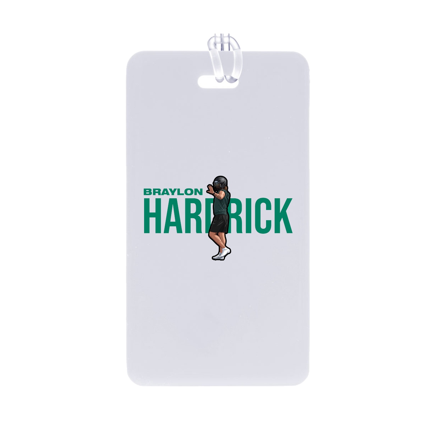Bag Tag — Player Name in Classic