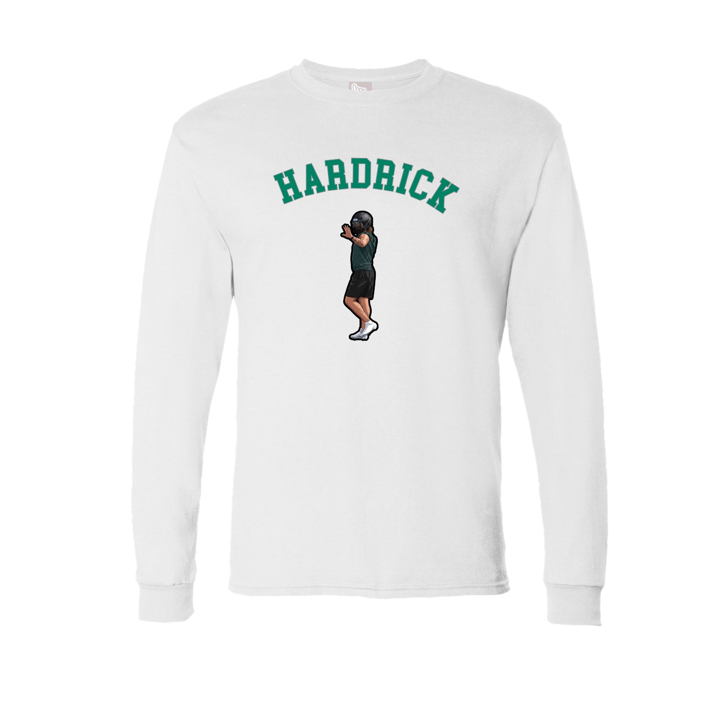 Long Sleeve Tee — Shirsey Arch in White