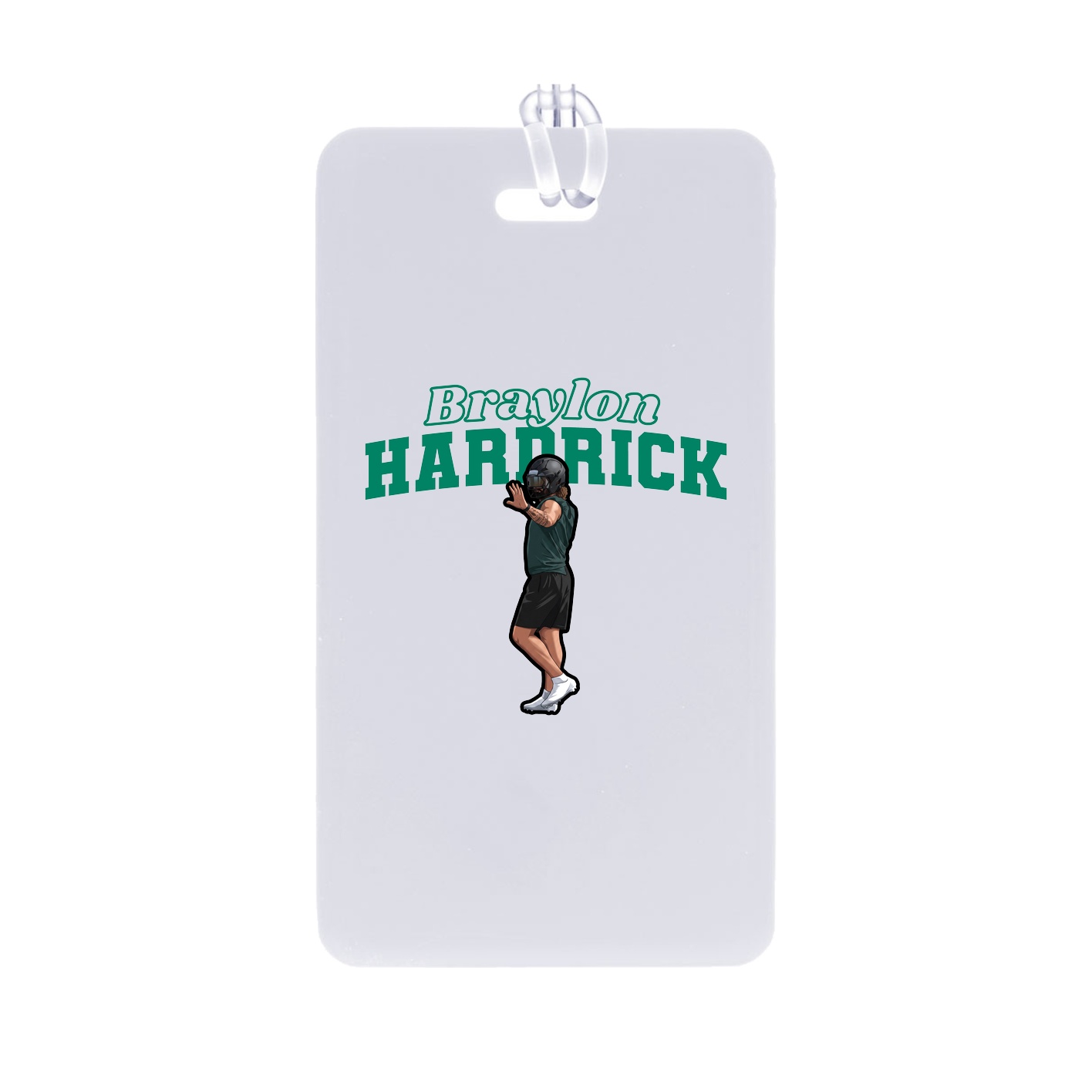 Bag Tag — Name Arch in Classic