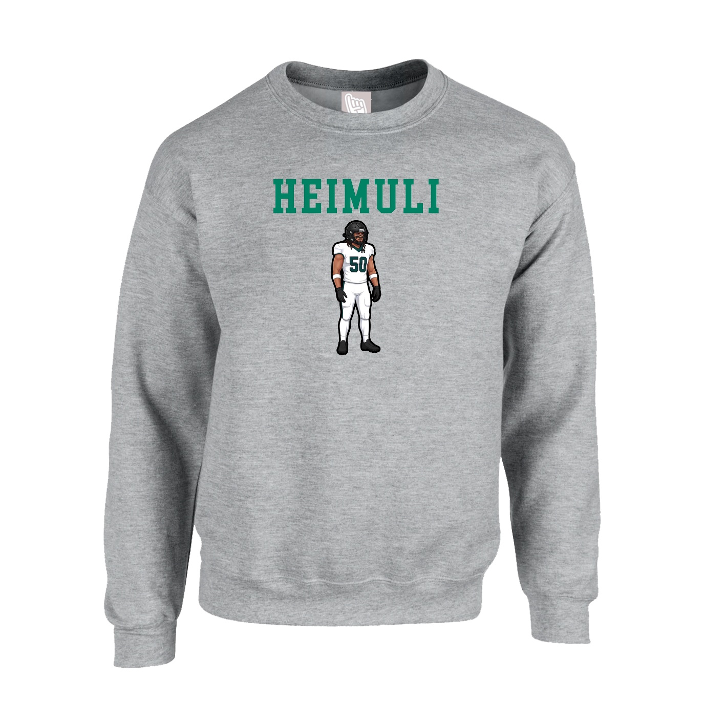 Fleece Crew — Shirsey in Grey